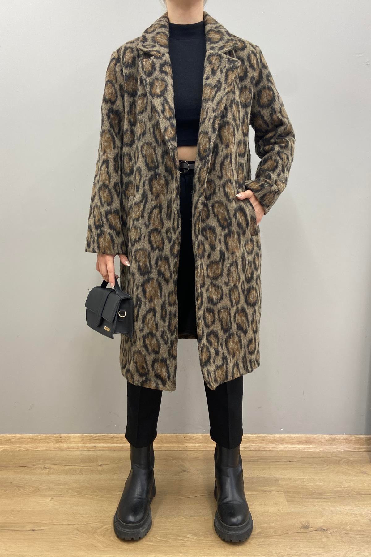 LEOPAR DESEN KABAN