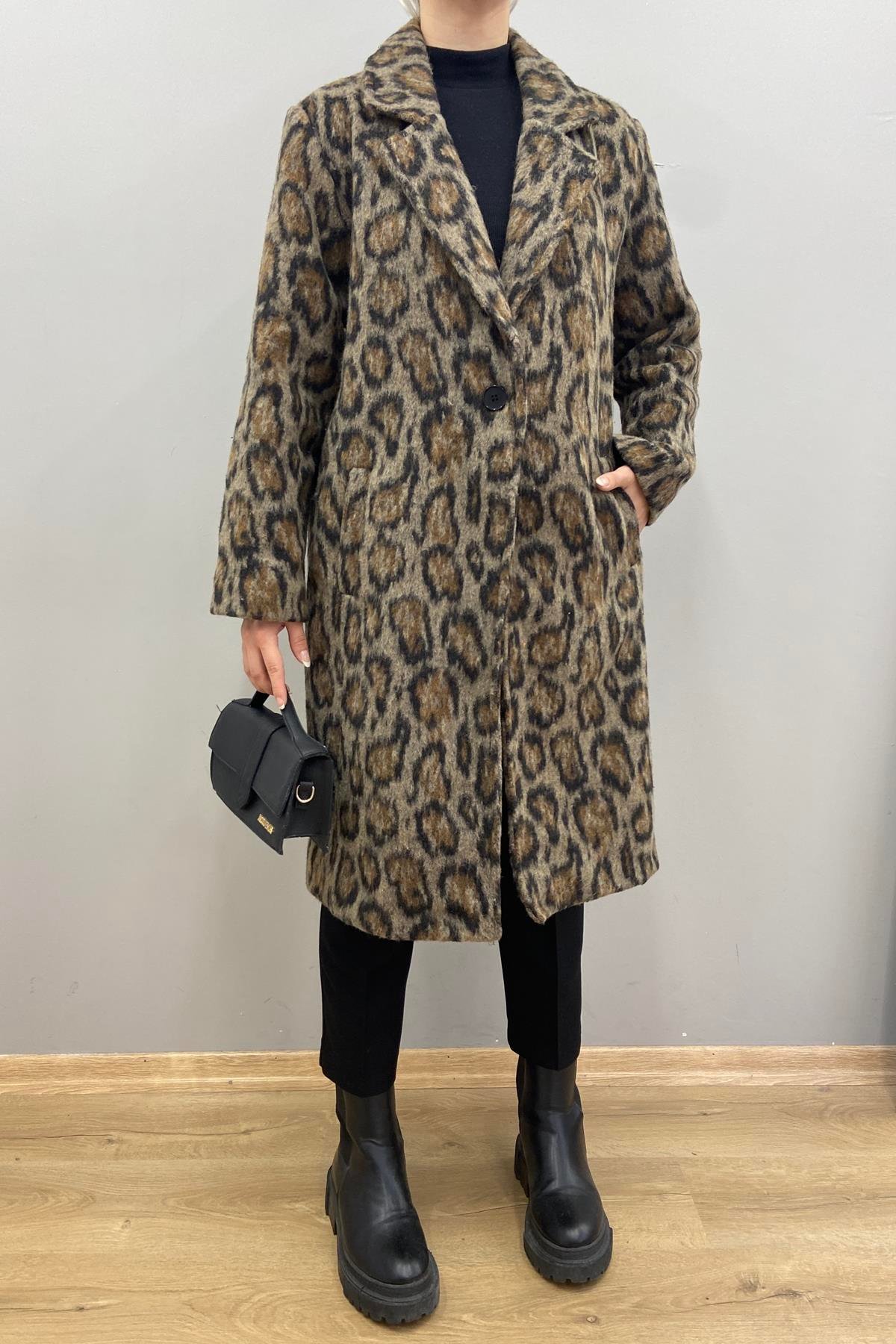 LEOPAR DESEN KABAN