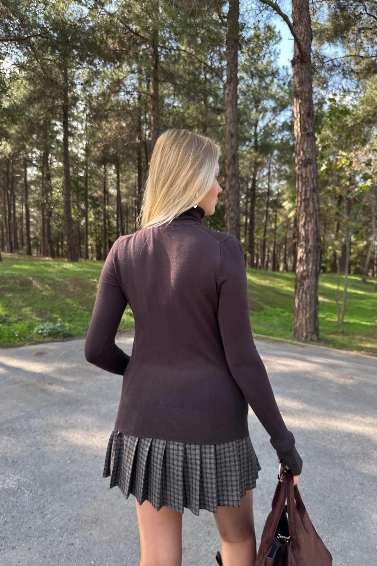 BALIKÇI YAKA KOL DROP TRIKO