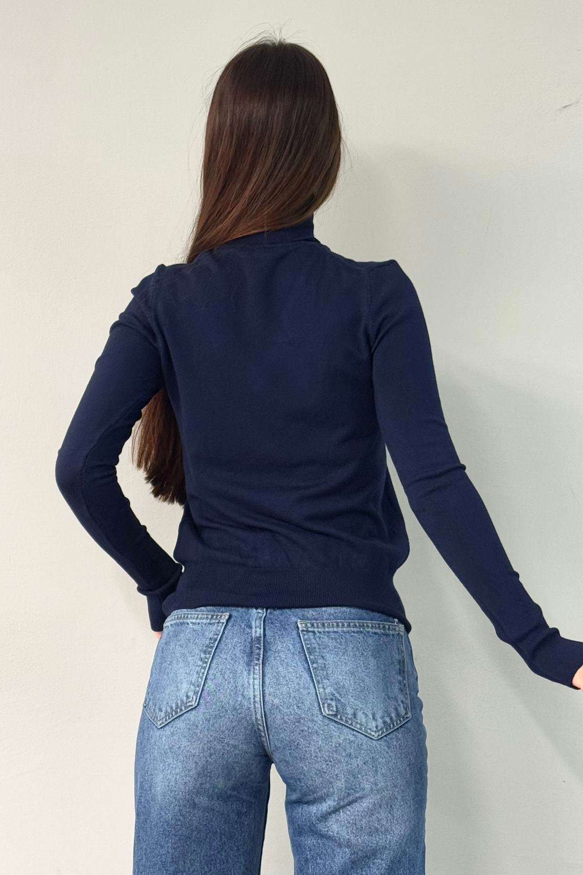 BALIKÇI YAKA KOL DROP TRIKO
