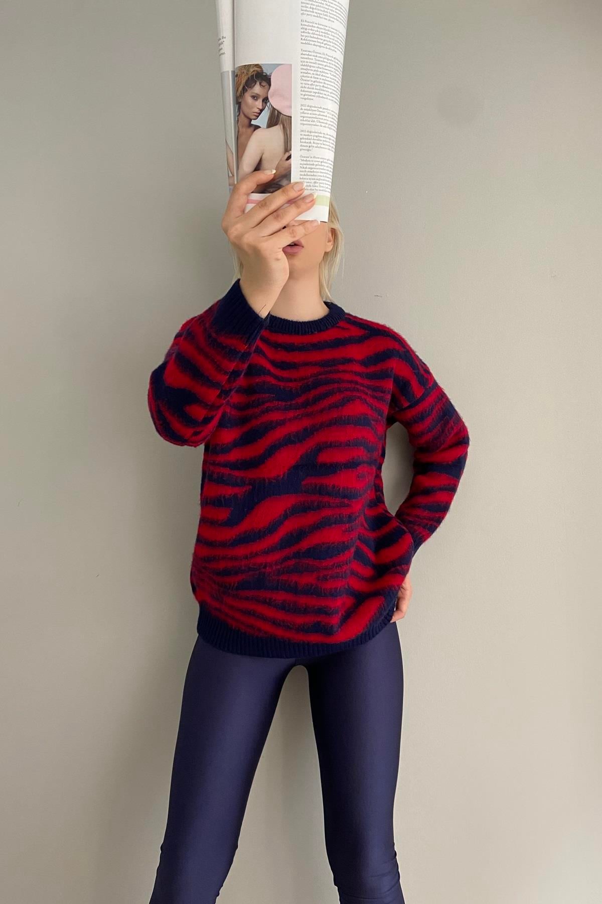 ZEBRA DESEN KAZAK