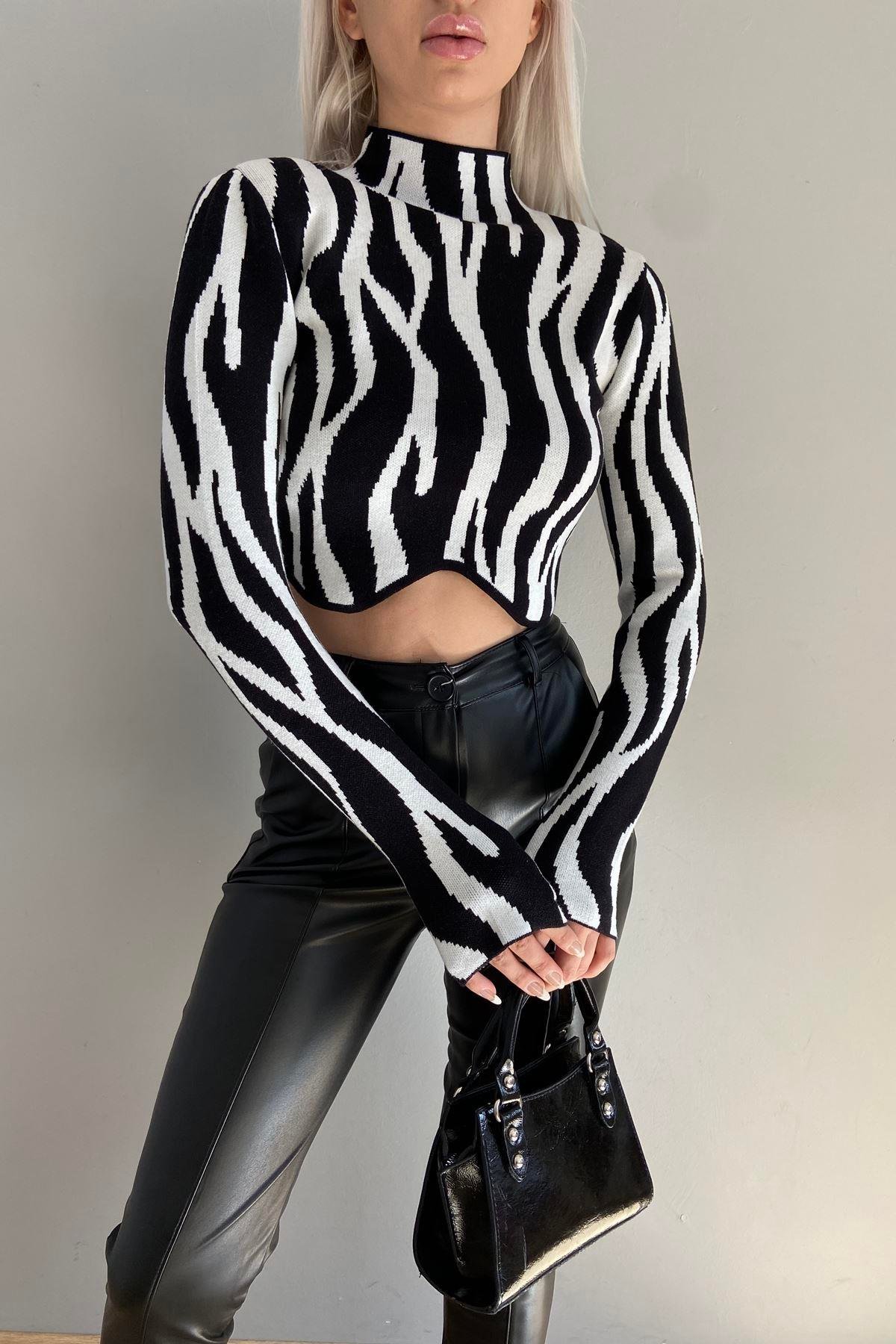 ZEBRA DESEN TRIKO