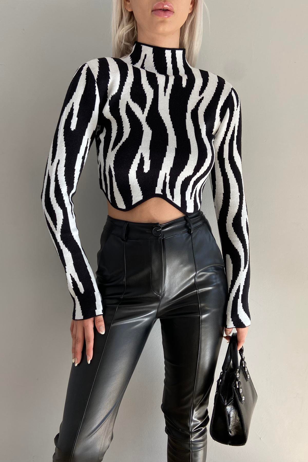 ZEBRA DESEN TRIKO