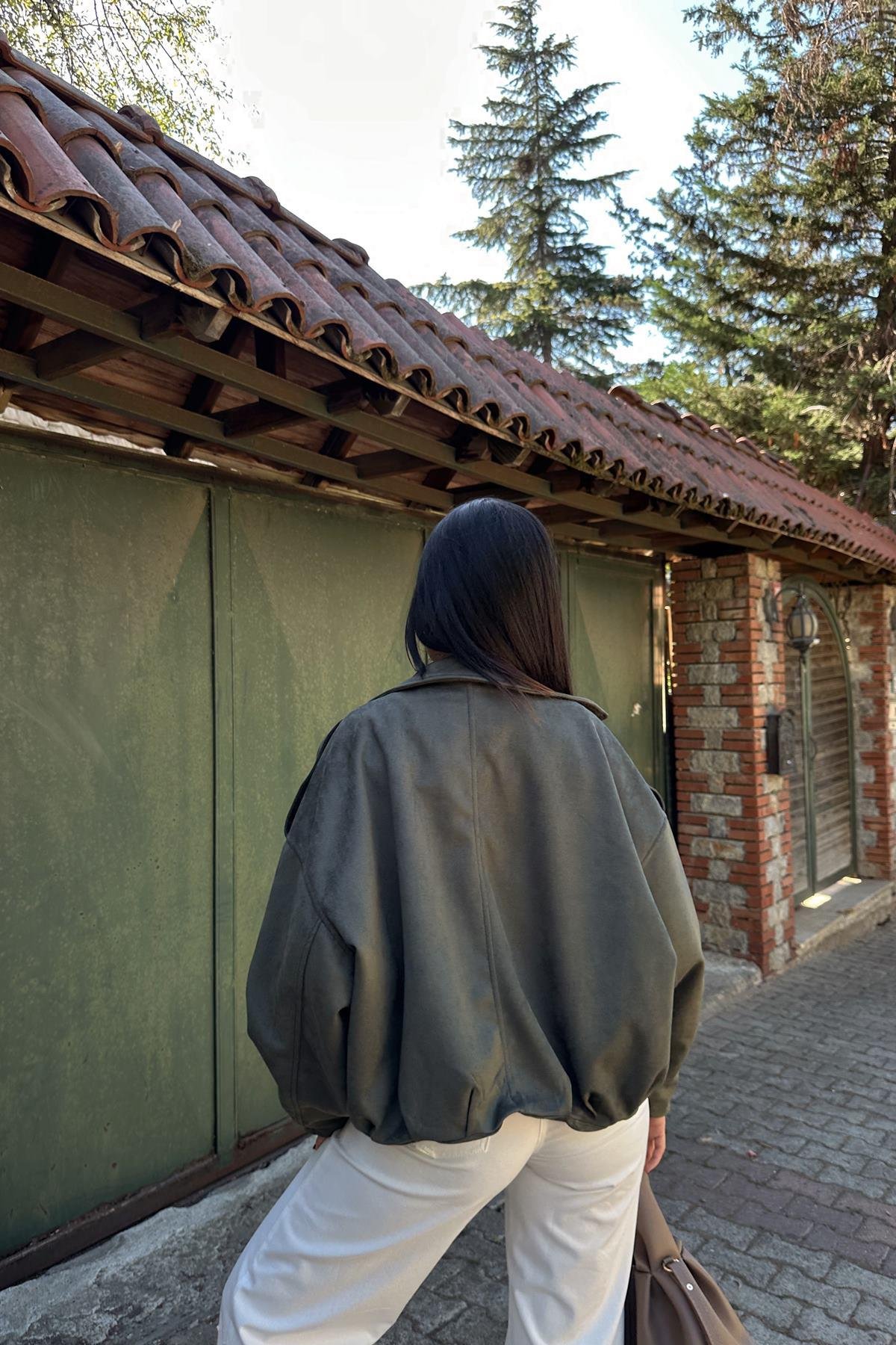 BOMBER SÜET MONT