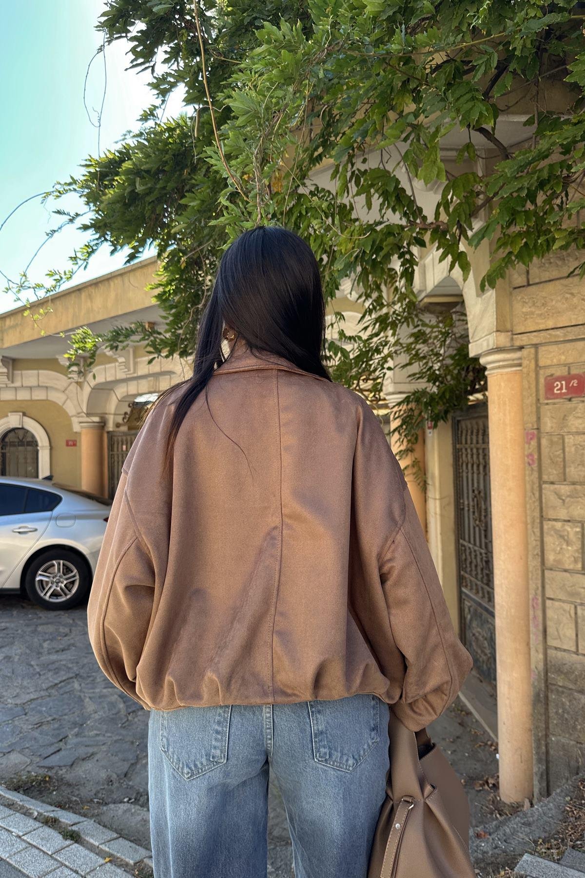 BOMBER SÜET MONT