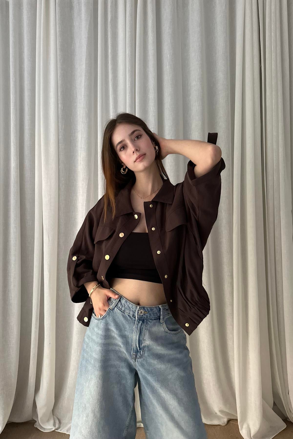 CEP KAPAKLI BİRİTLİ TENCEL MONT