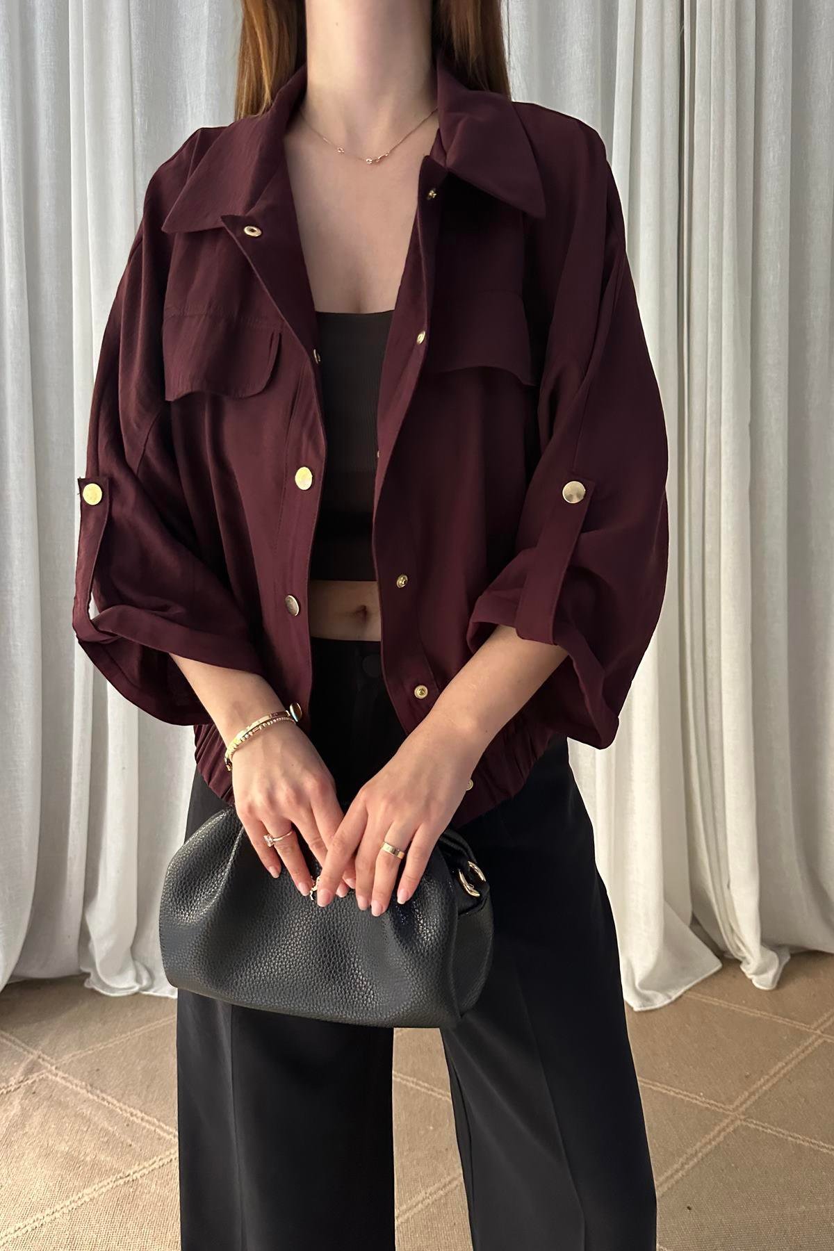 CEP KAPAKLI BİRİTLİ TENCEL MONT
