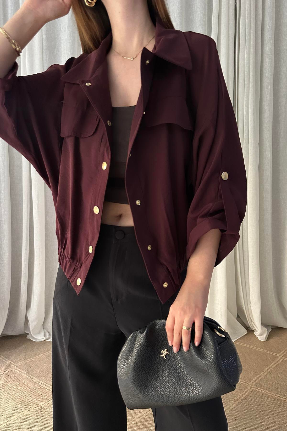 CEP KAPAKLI BİRİTLİ TENCEL MONT