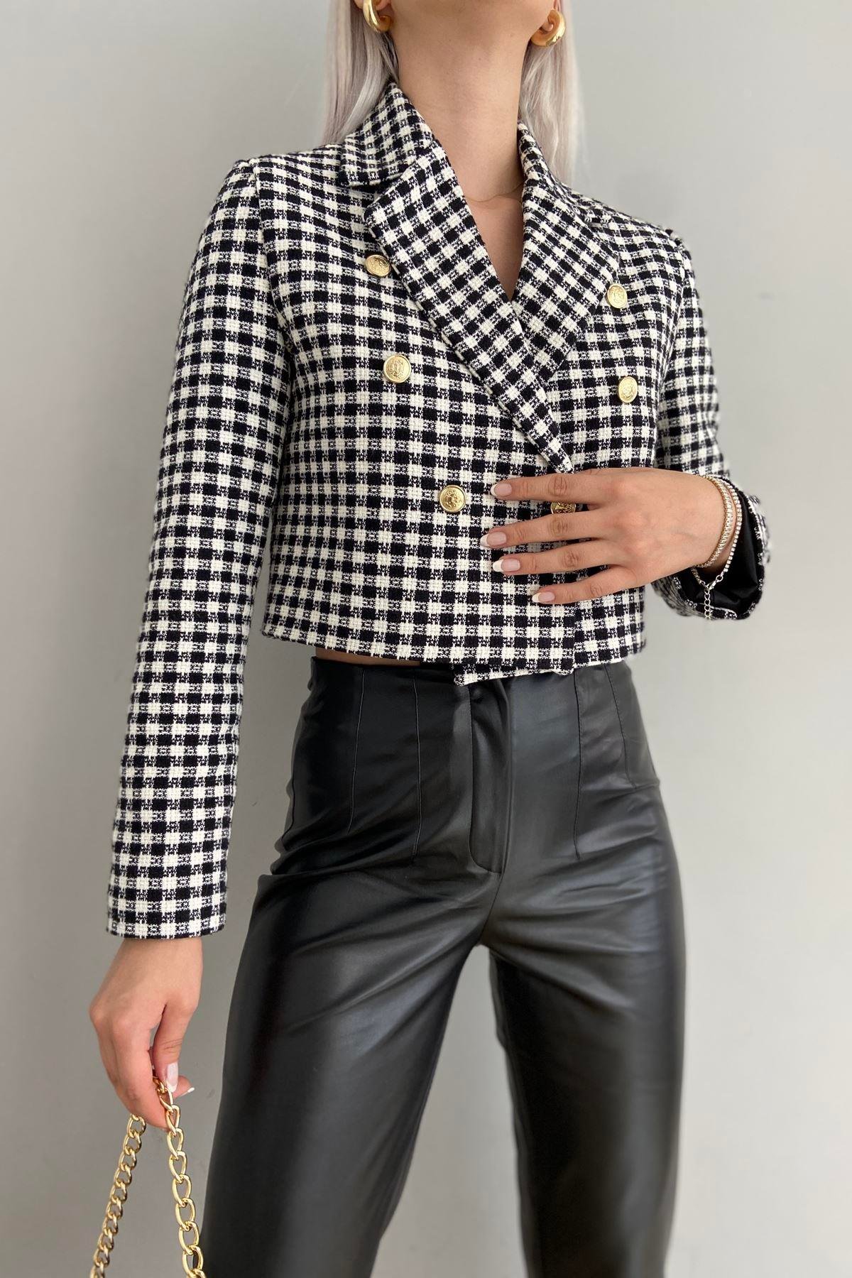 KRUVAZE CROP EKOSE CEKET