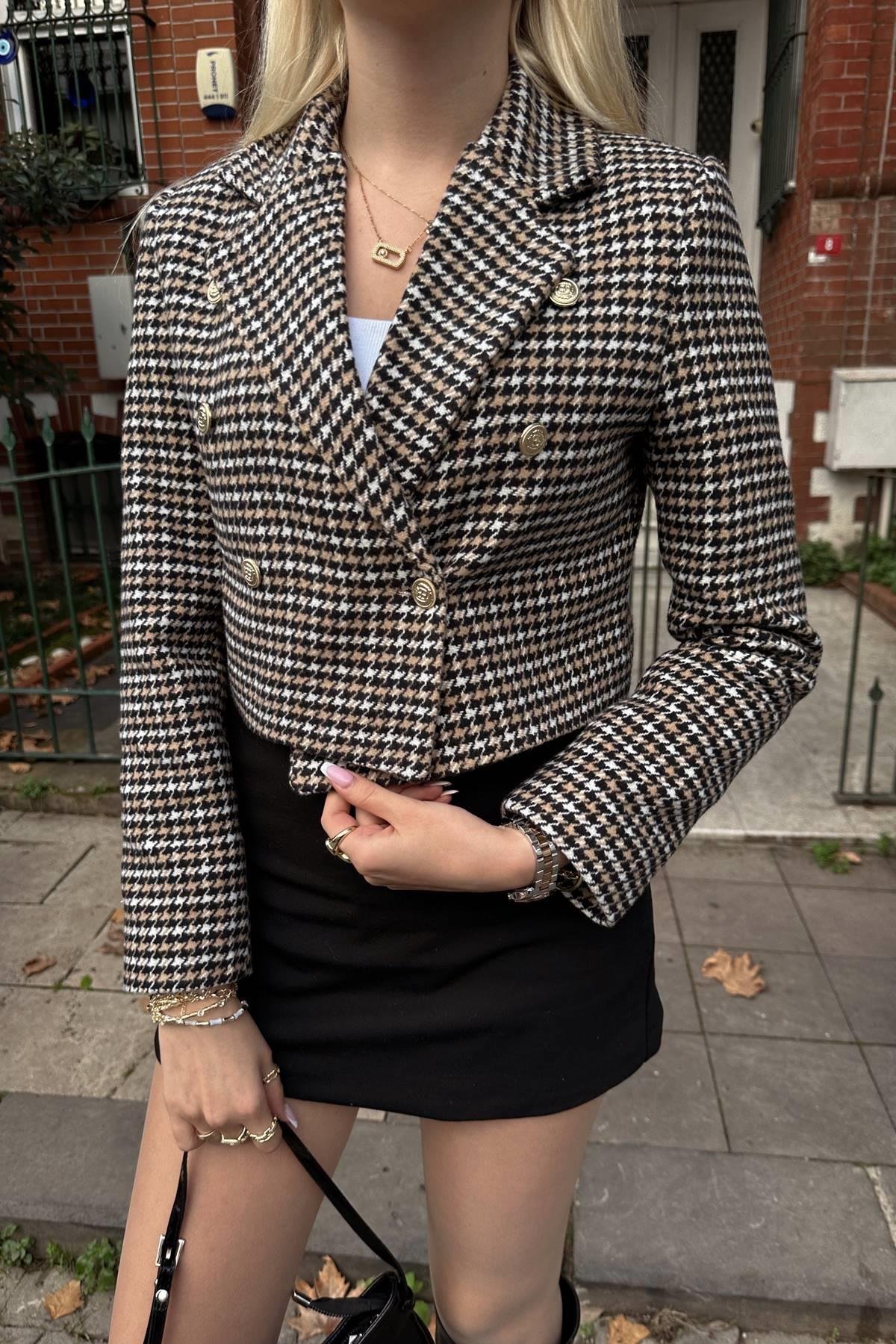 KRUVAZE CROP EKOSE CEKET
