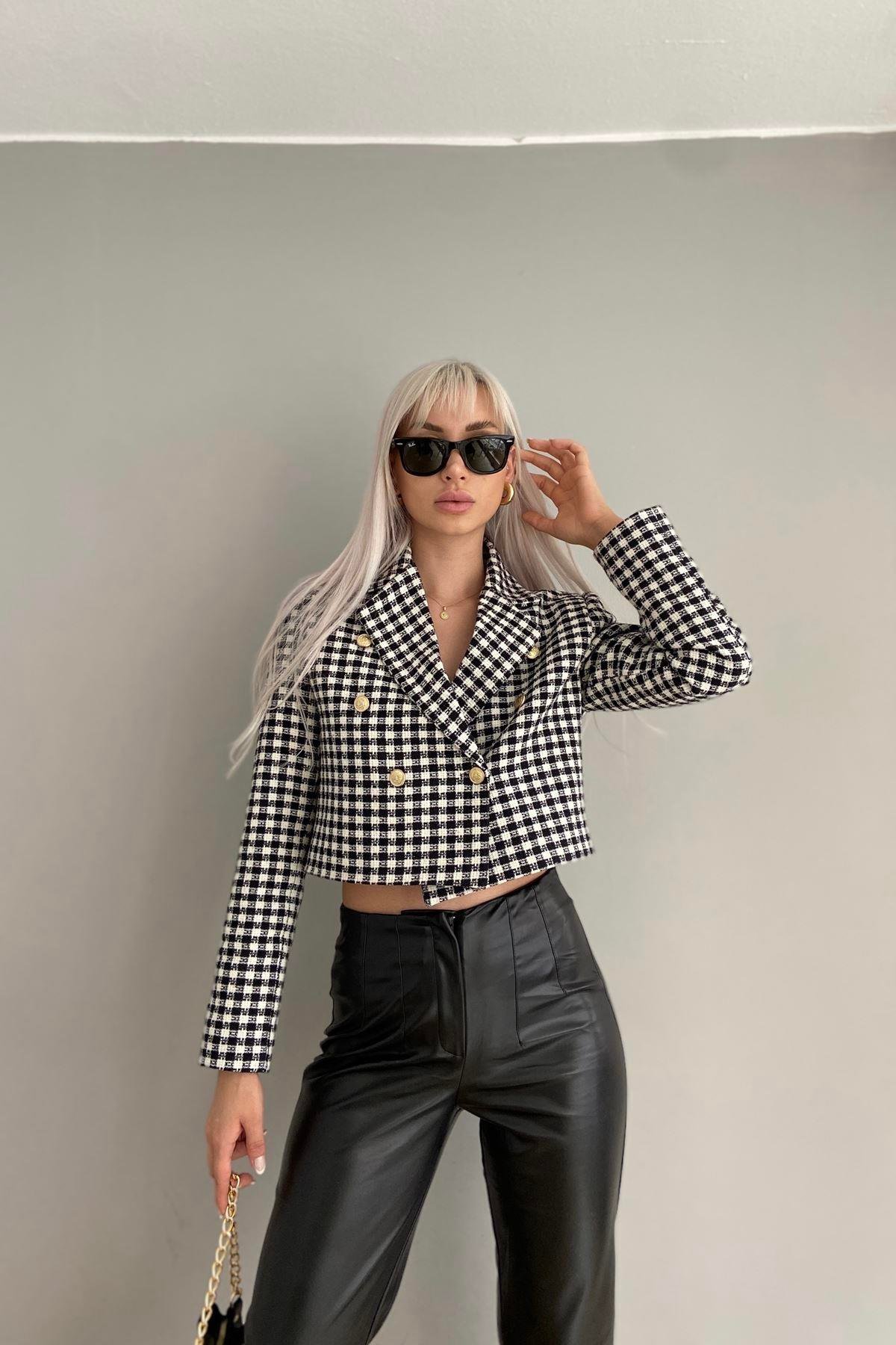 KRUVAZE CROP EKOSE CEKET