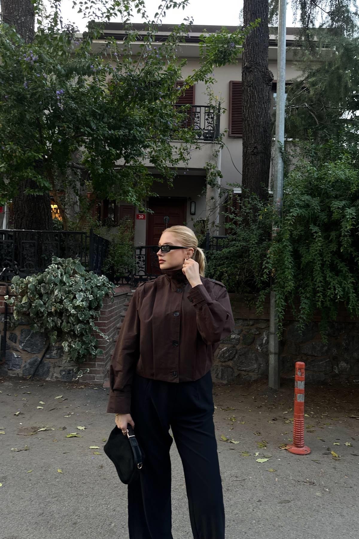 PİLE DETAYLI CEKET