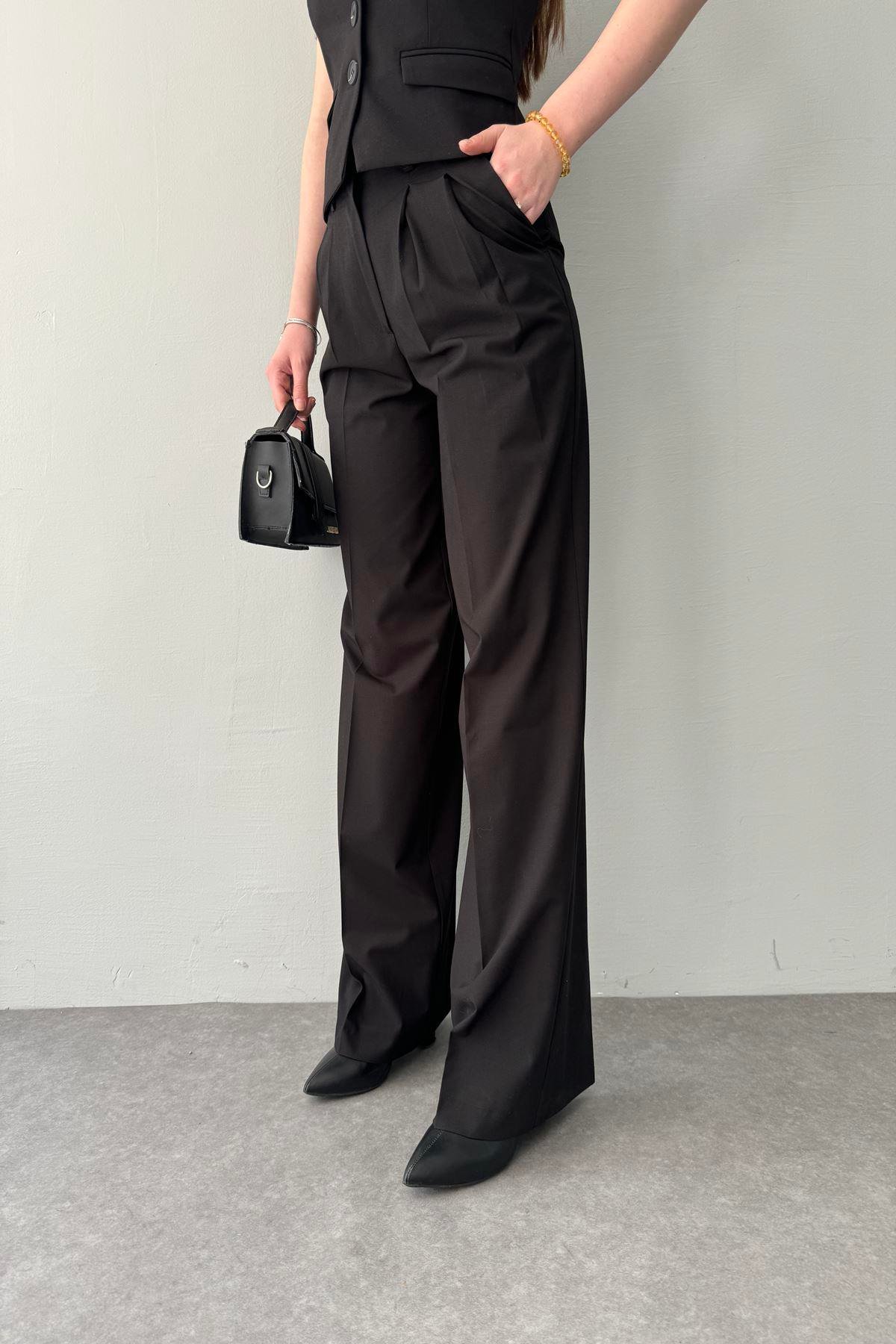 BEL AYARLANABİLİ BELİ ŞIK PANTOLON