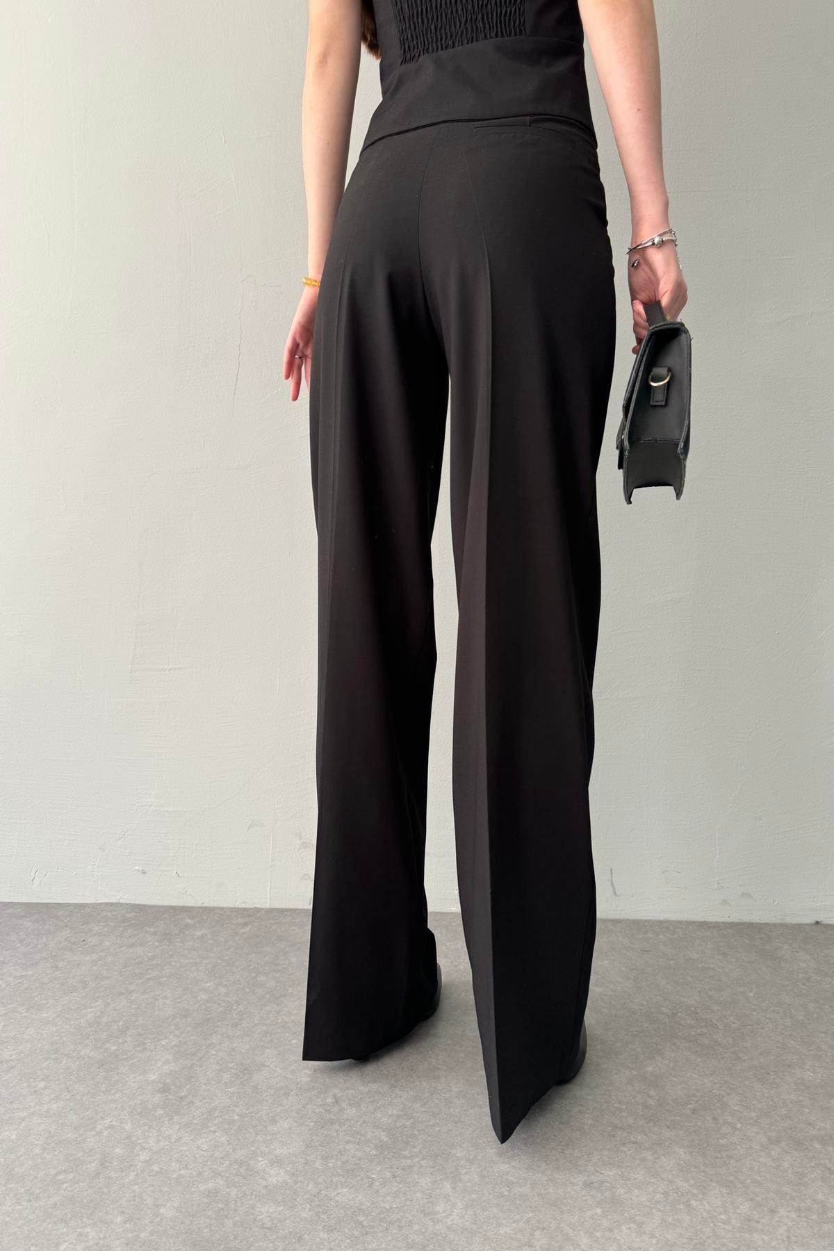 BEL AYARLANABİLİ BELİ ŞIK PANTOLON