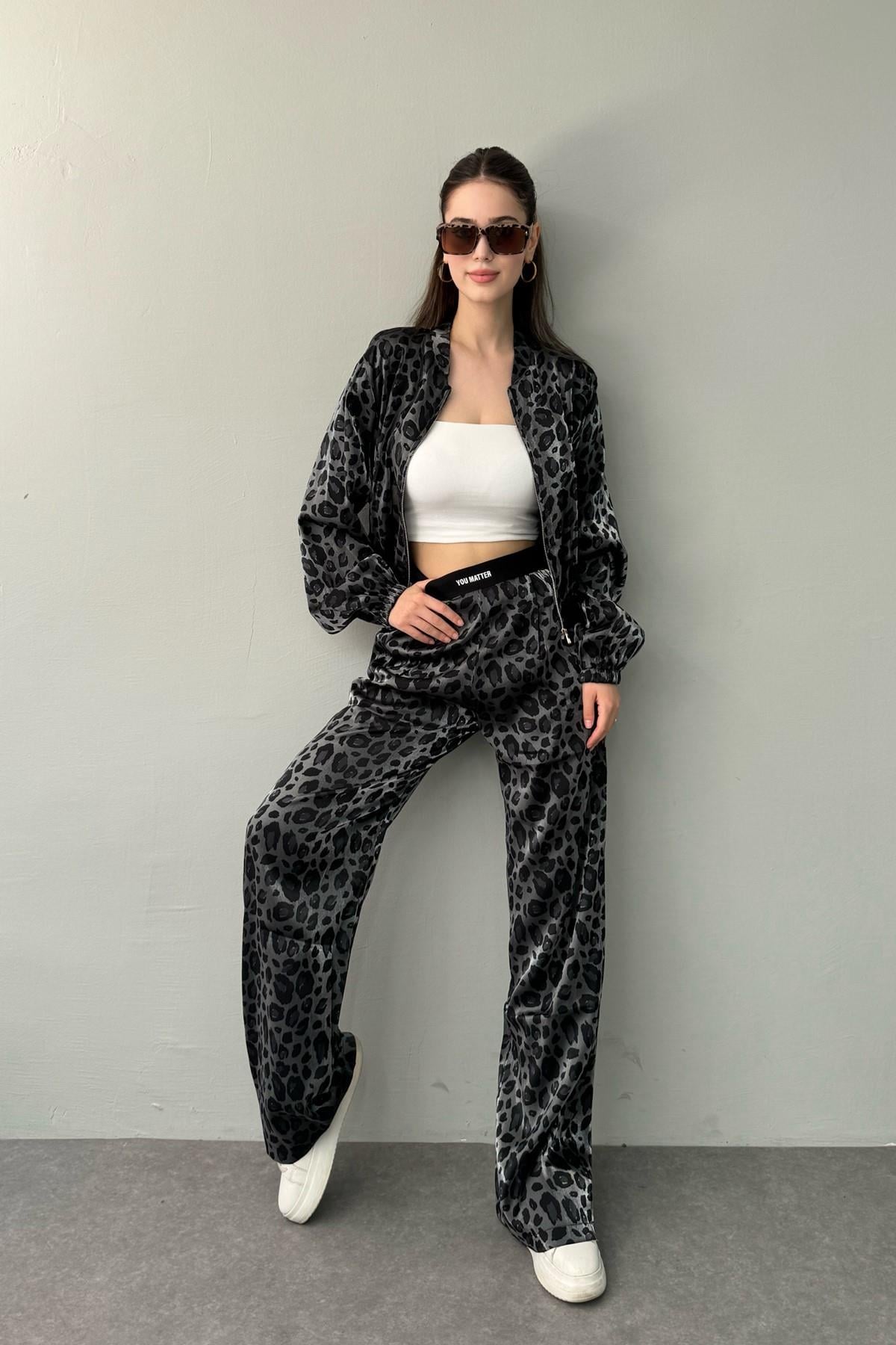 BEL LASTİK DETAYLI PANTOLON