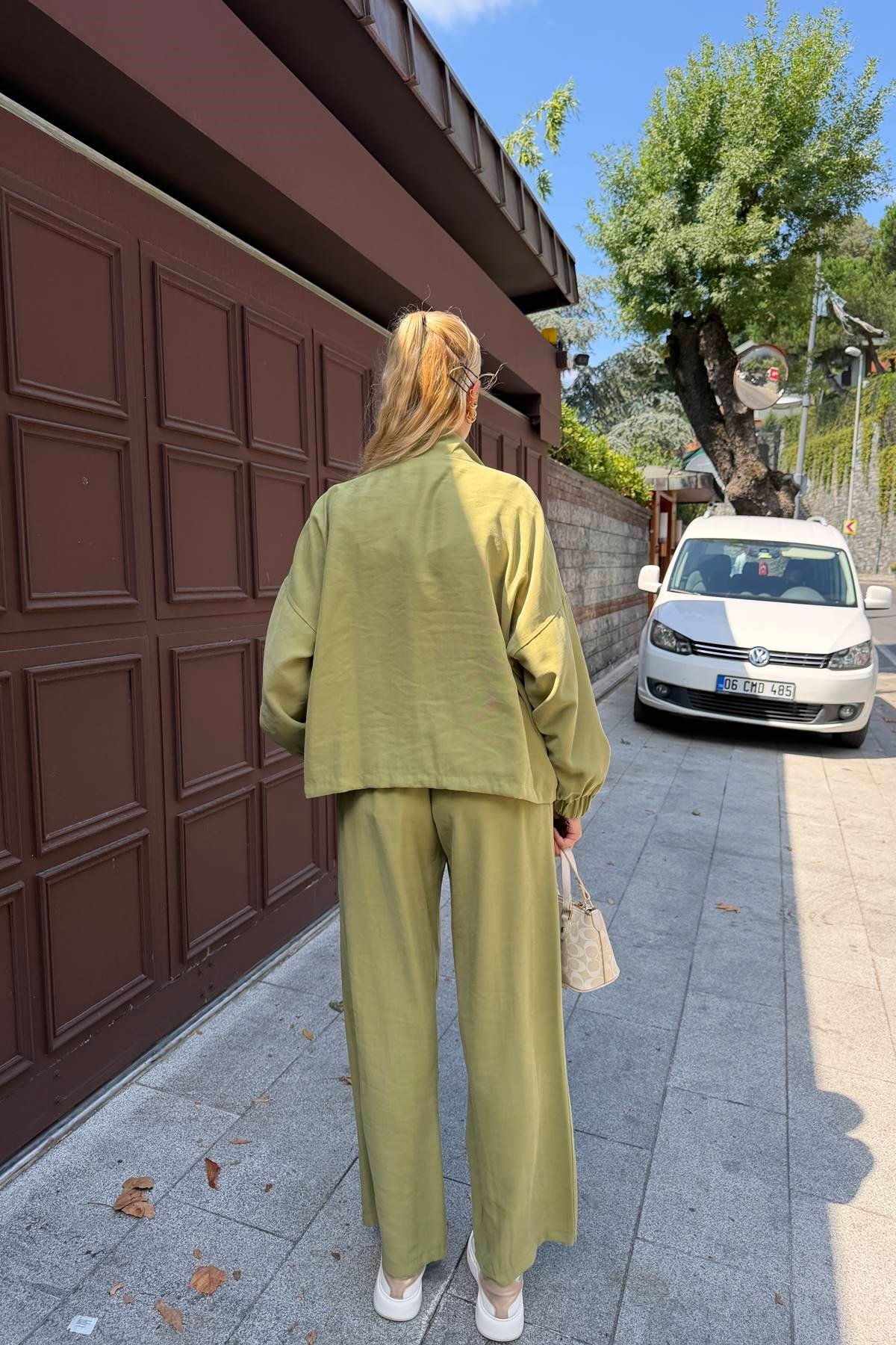 BEL LASTİKLİ OVERSİZE PANTOLON