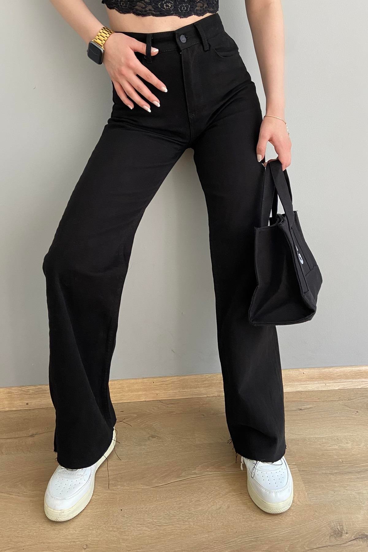 BOL PAÇA KESİK PANTALON