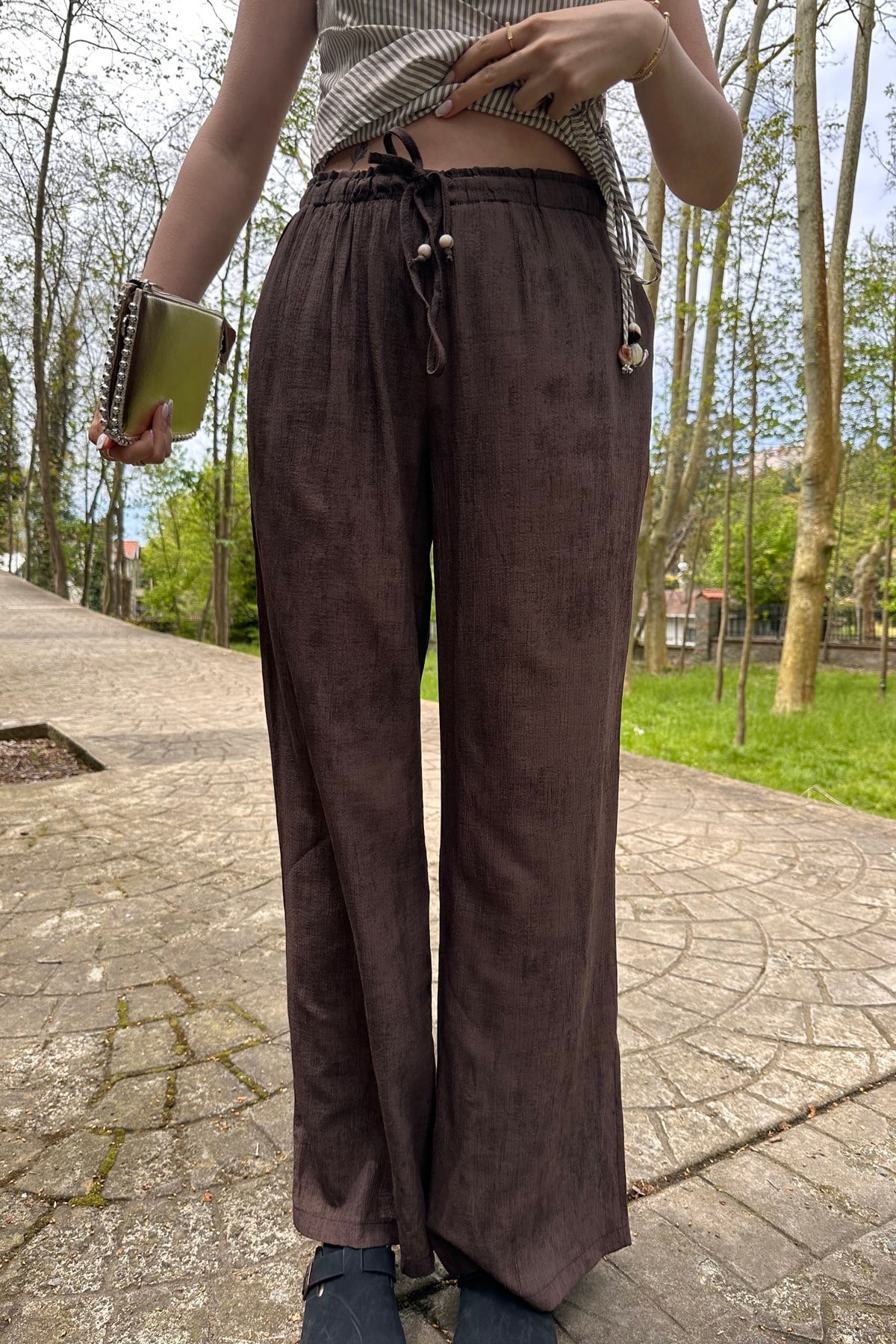 BONCUK DETAYLI PANTOLON
