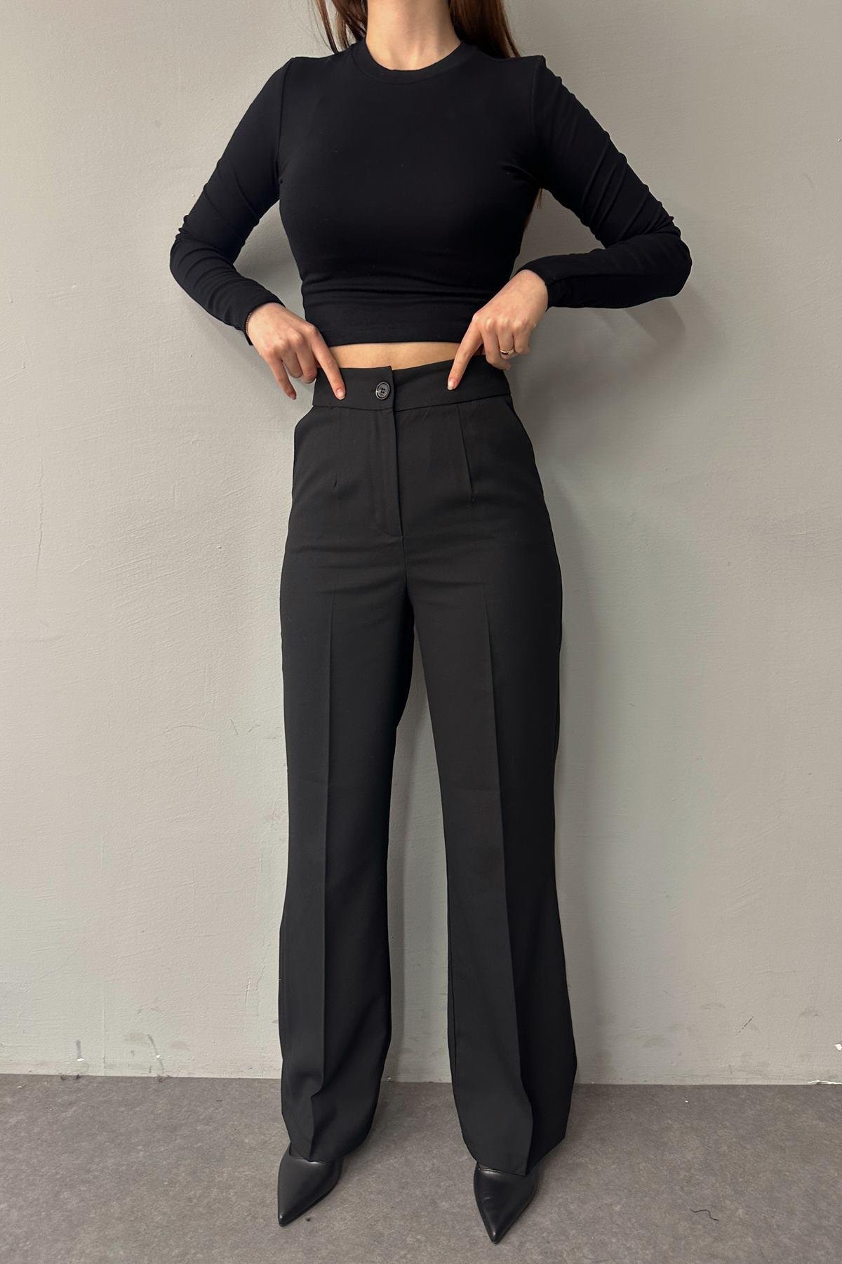 CEPLİ POLİVİSKON PANTOLON