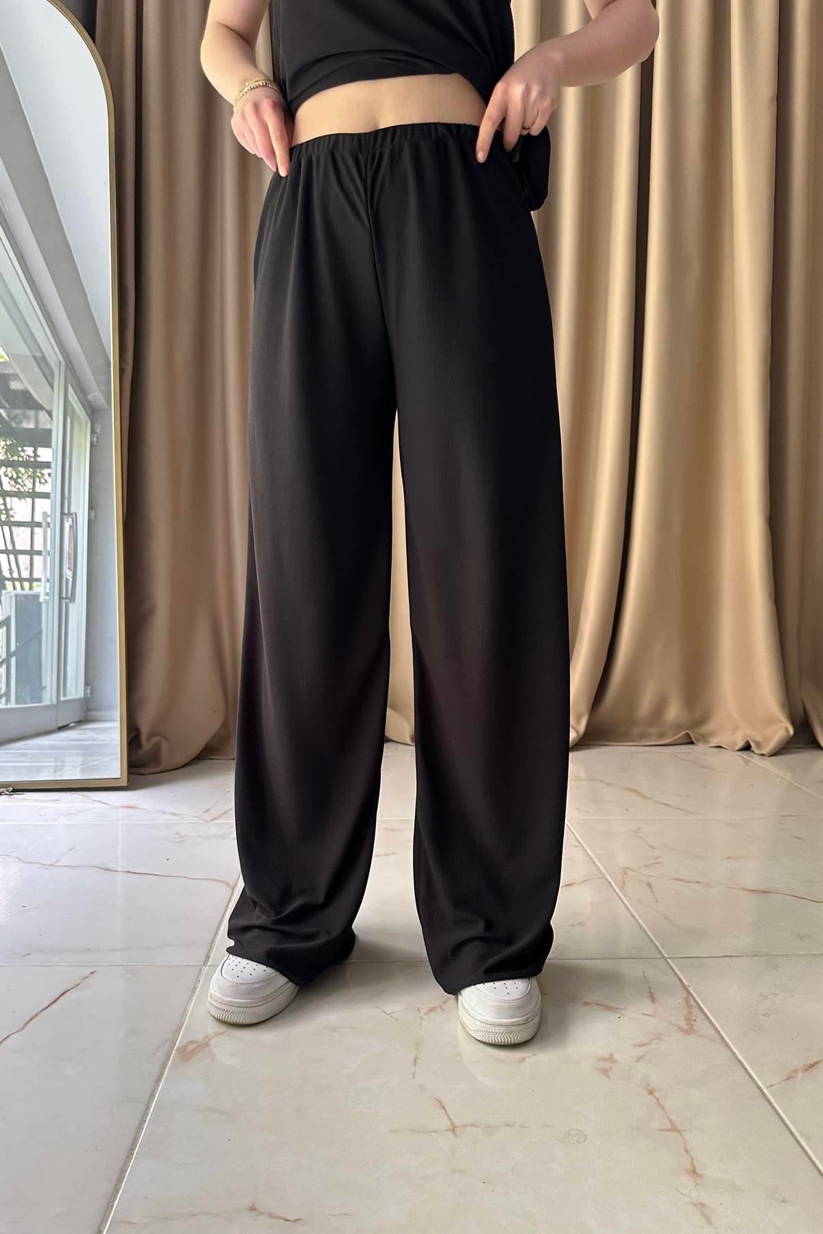 CEPSİZ ÖRME PANTOLON