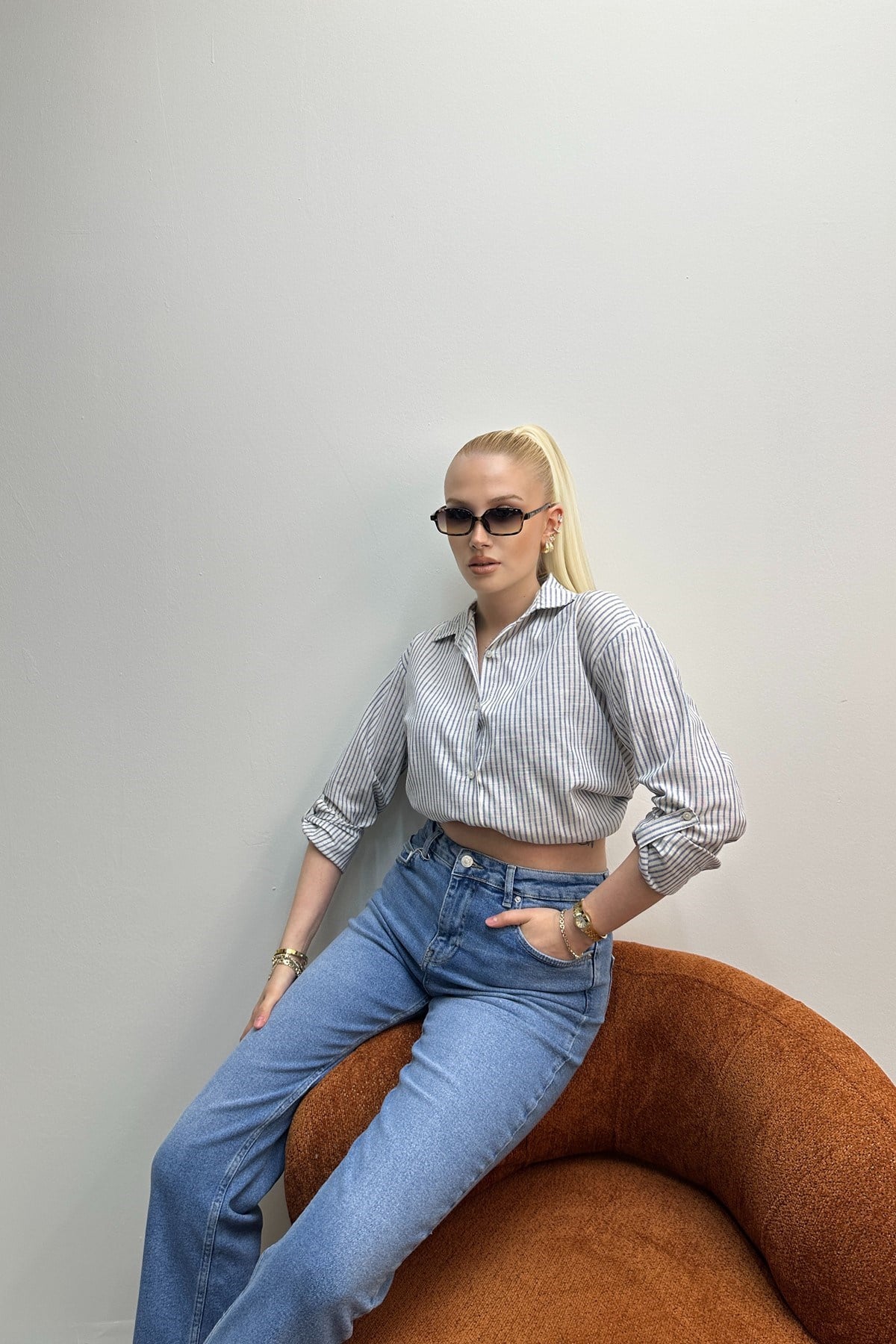 COMFORT LİKRA KISA FLARE PANTOLON