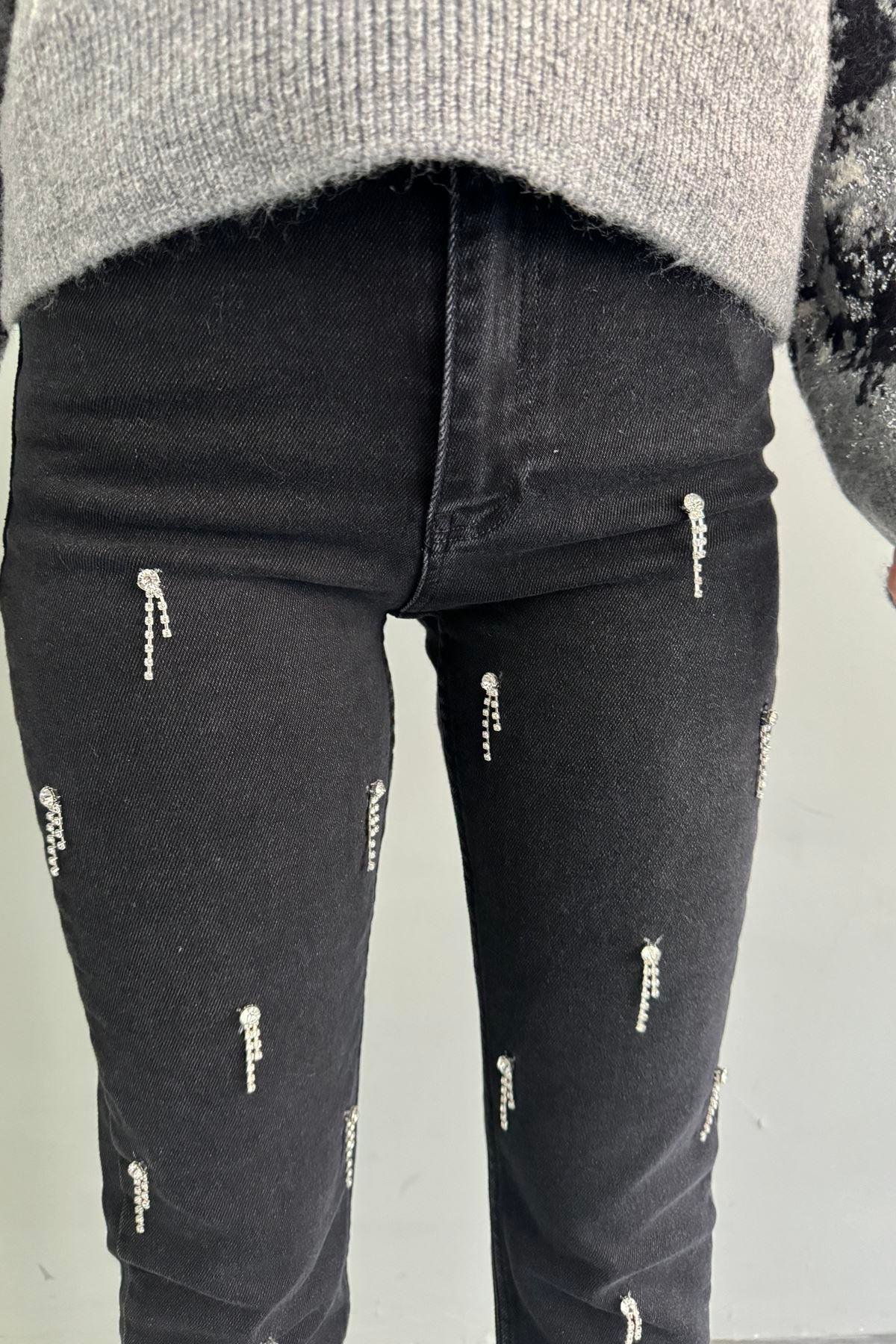 DAMLA TAŞLI KOT PANTOLON