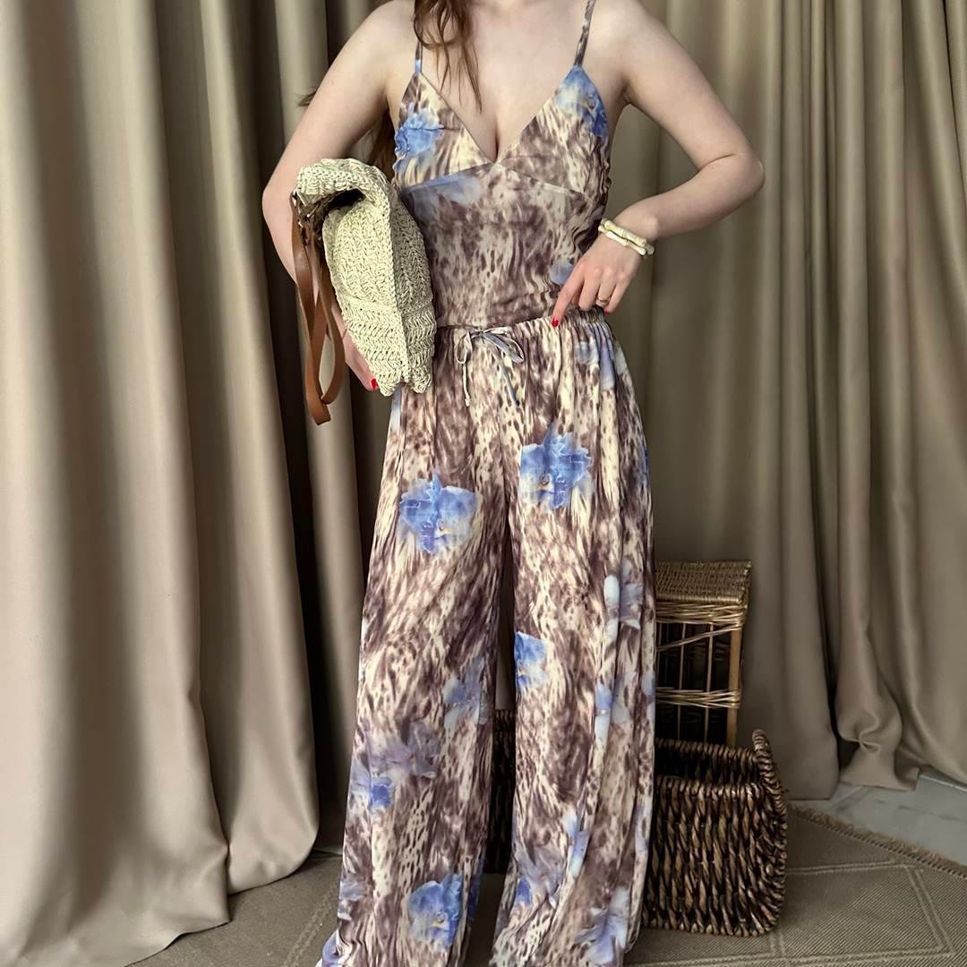 DESENLİ TÜL PANTOLON