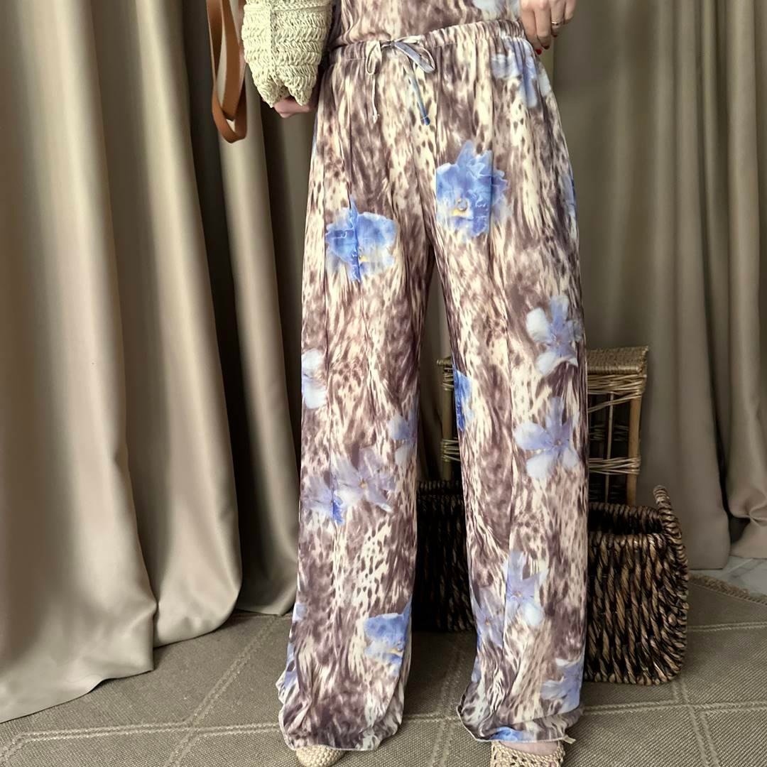 DESENLİ TÜL PANTOLON