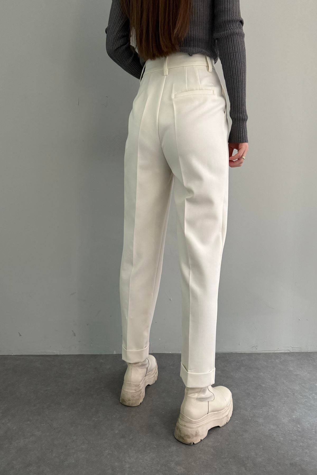 DUBLE PAÇA DÜZ FİT PANTOLON