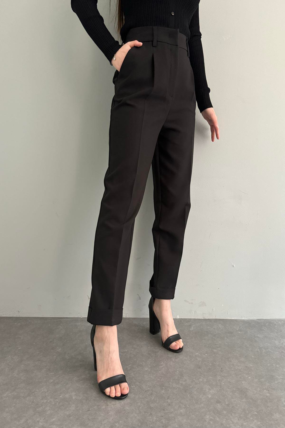 DUBLE PAÇA DÜZ FİT PANTOLON