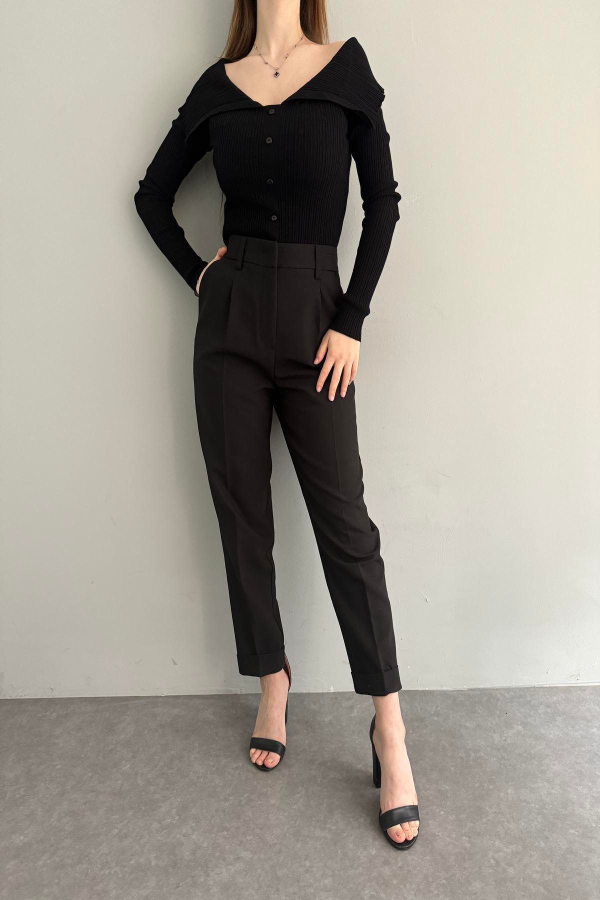 DUBLE PAÇA DÜZ FİT PANTOLON