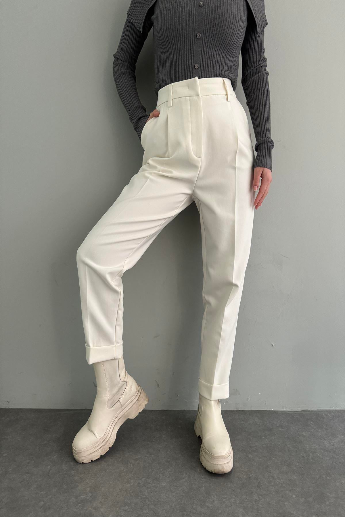 DUBLE PAÇA DÜZ FİT PANTOLON