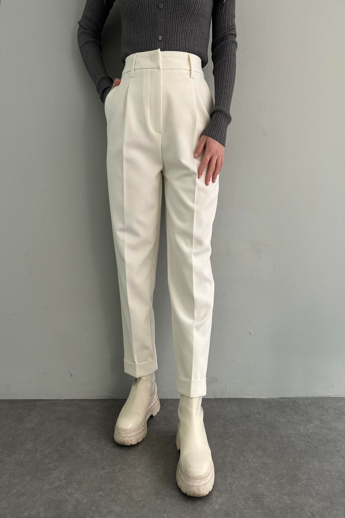 DUBLE PAÇA DÜZ FİT PANTOLON