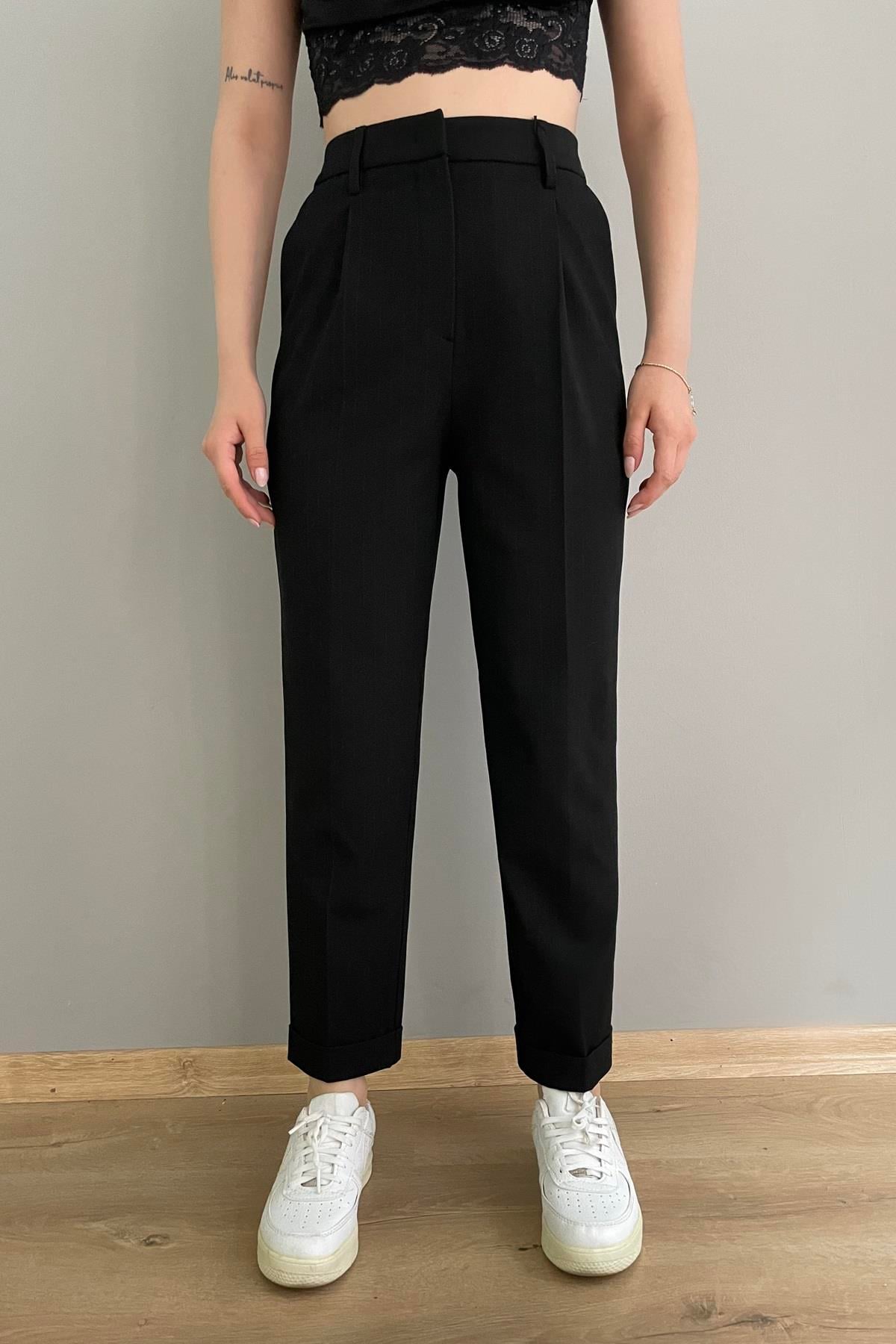 DUBLE PAÇA DÜZ FİT PANTOLON