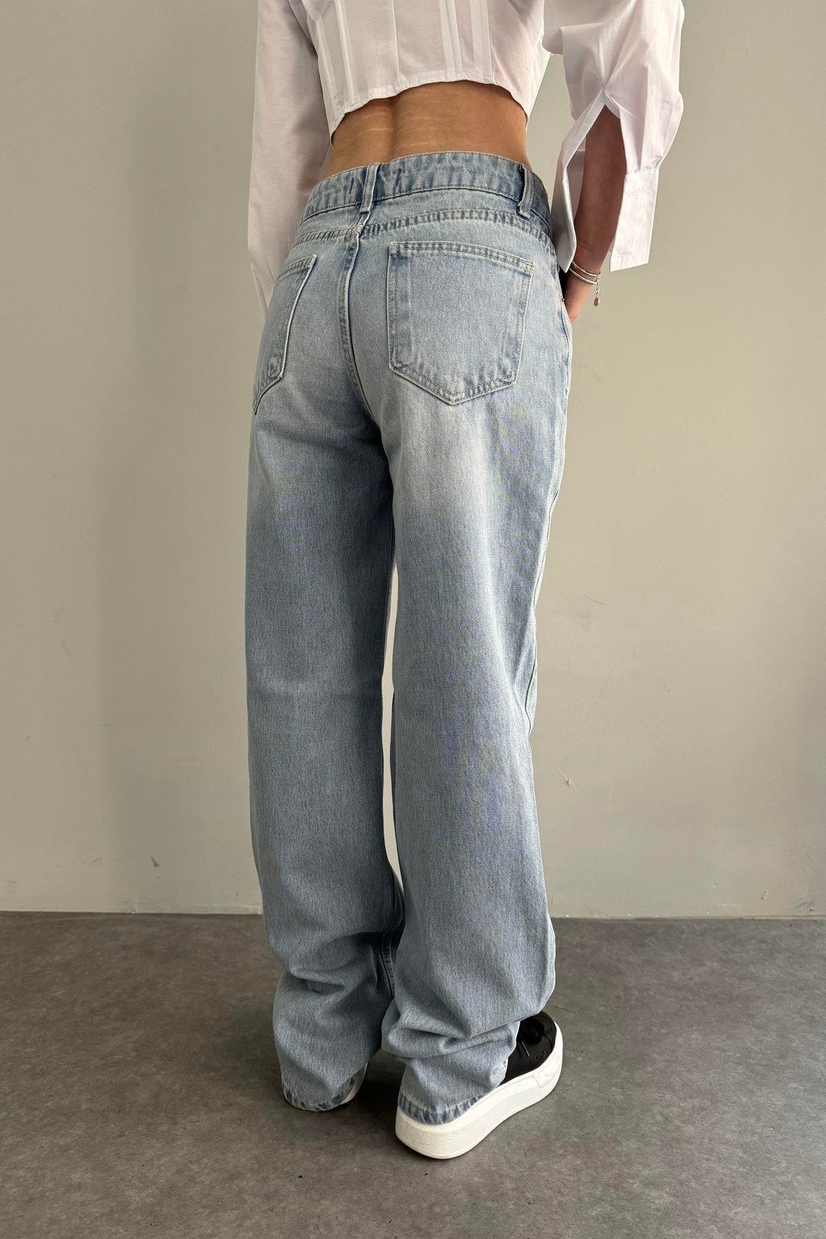 DÜŞÜK BEL STRAİGHT PANTOLON