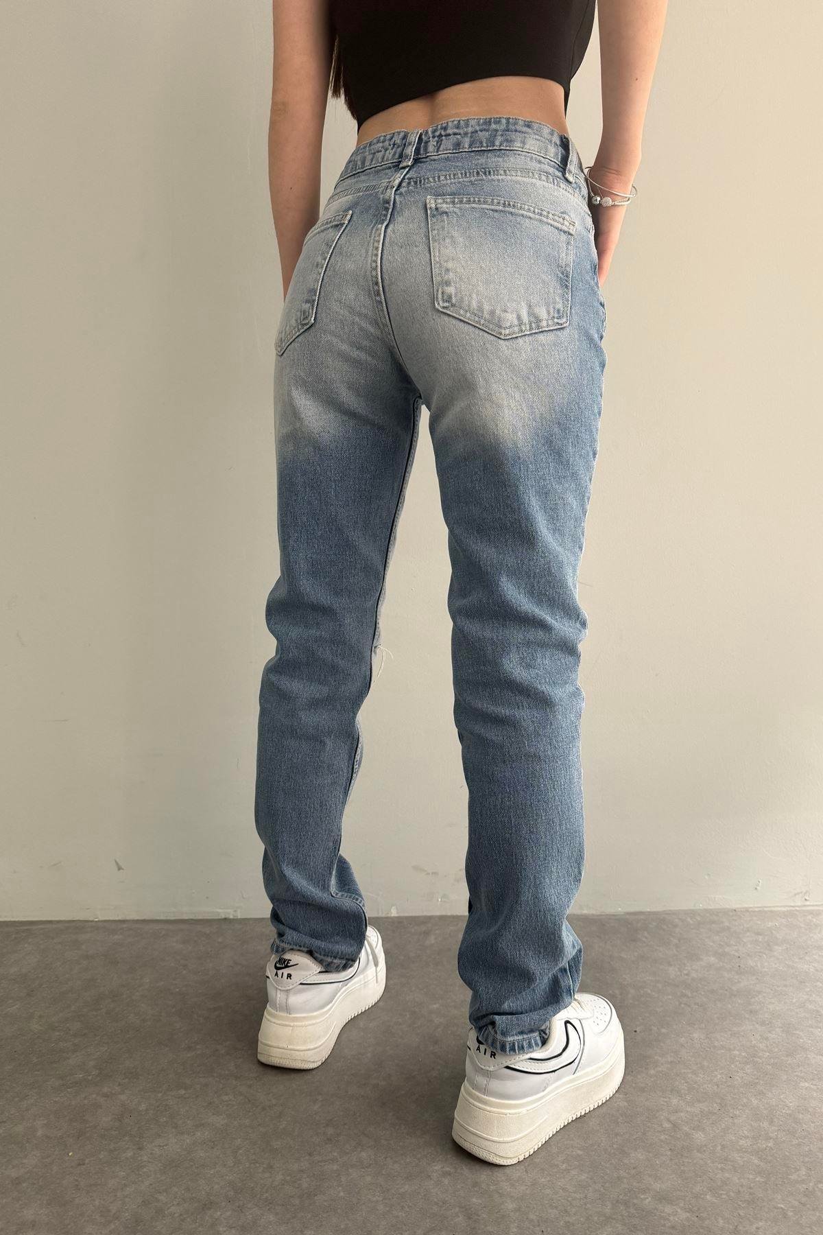 DÜŞÜKBEL COMFORT LİKRA KOT PANTOLON
