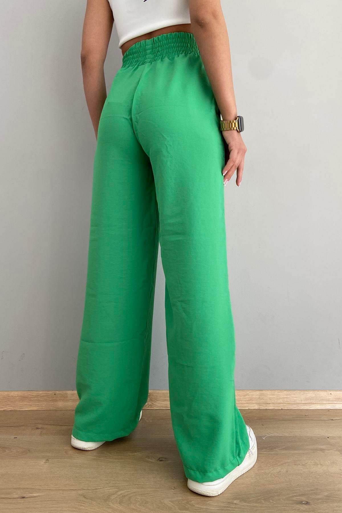 GENİŞ LASTİKLİ BOL PANTOLON