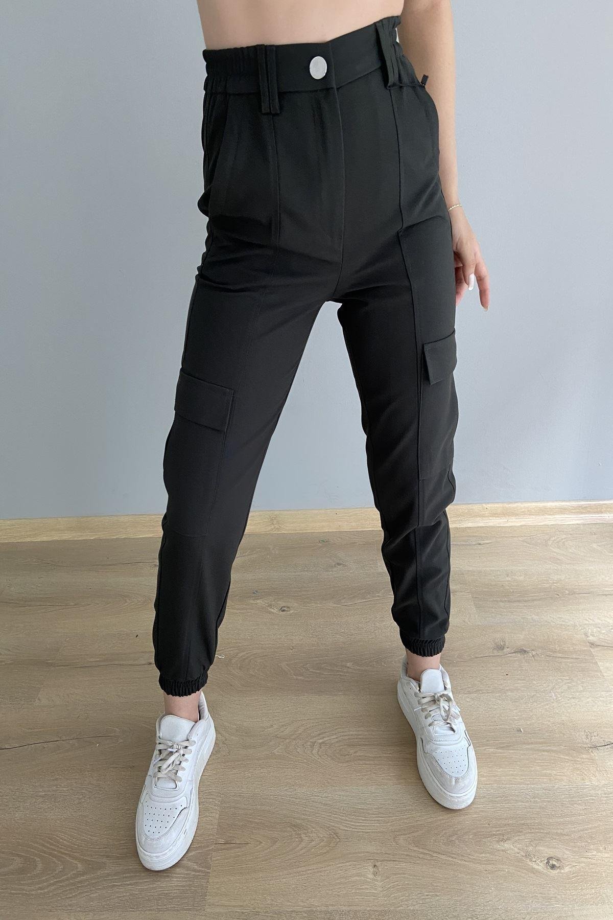 KARGO CEPLİ KUMAŞ PANTOLON
