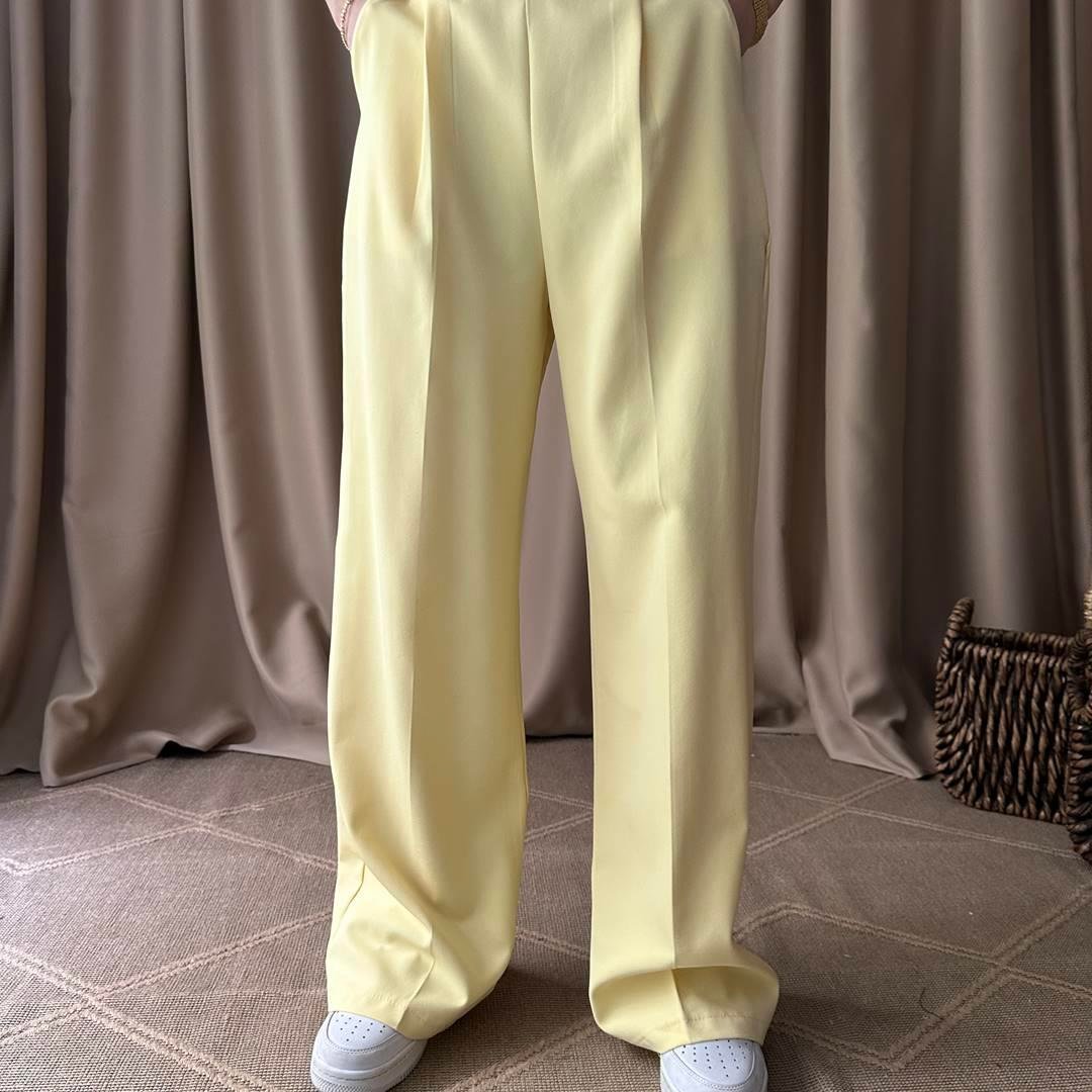 LASTİK DETAY PANTOLON