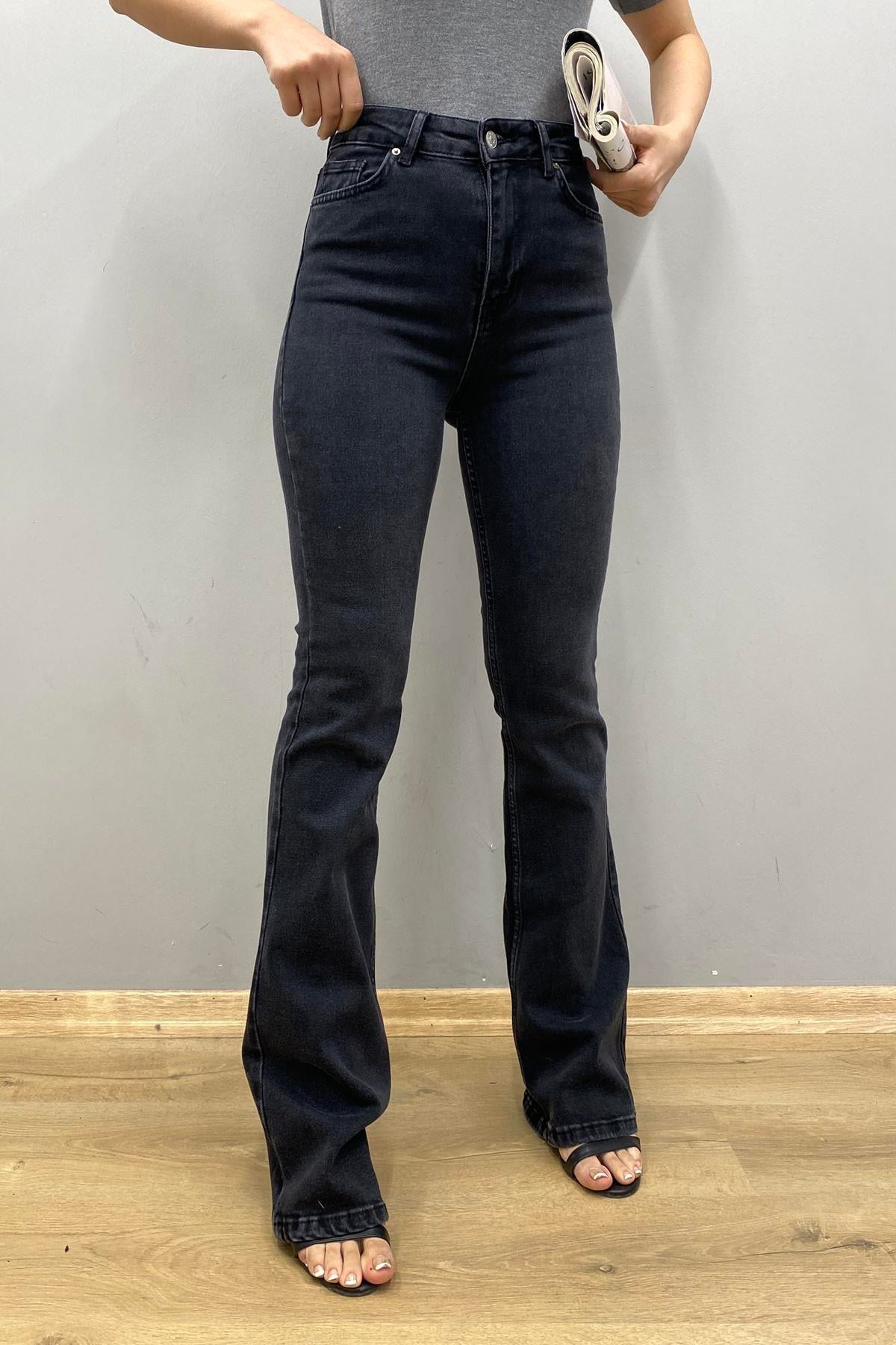 LİKRALI FLARE PANTOLON