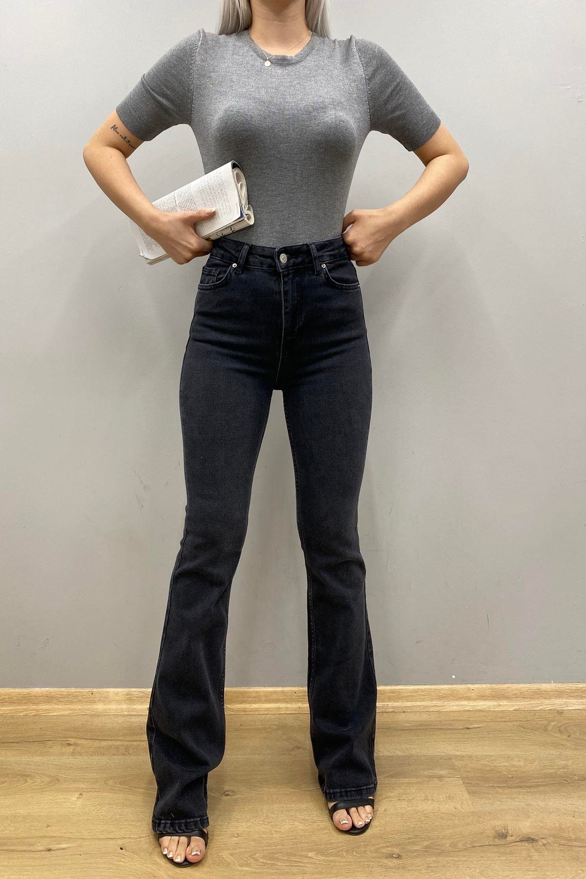 LİKRALI FLARE PANTOLON