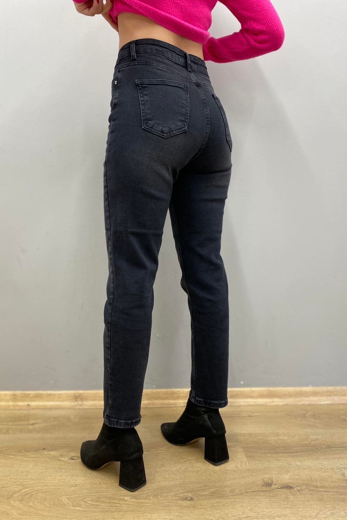 LİKRALI MOM PANTOLON