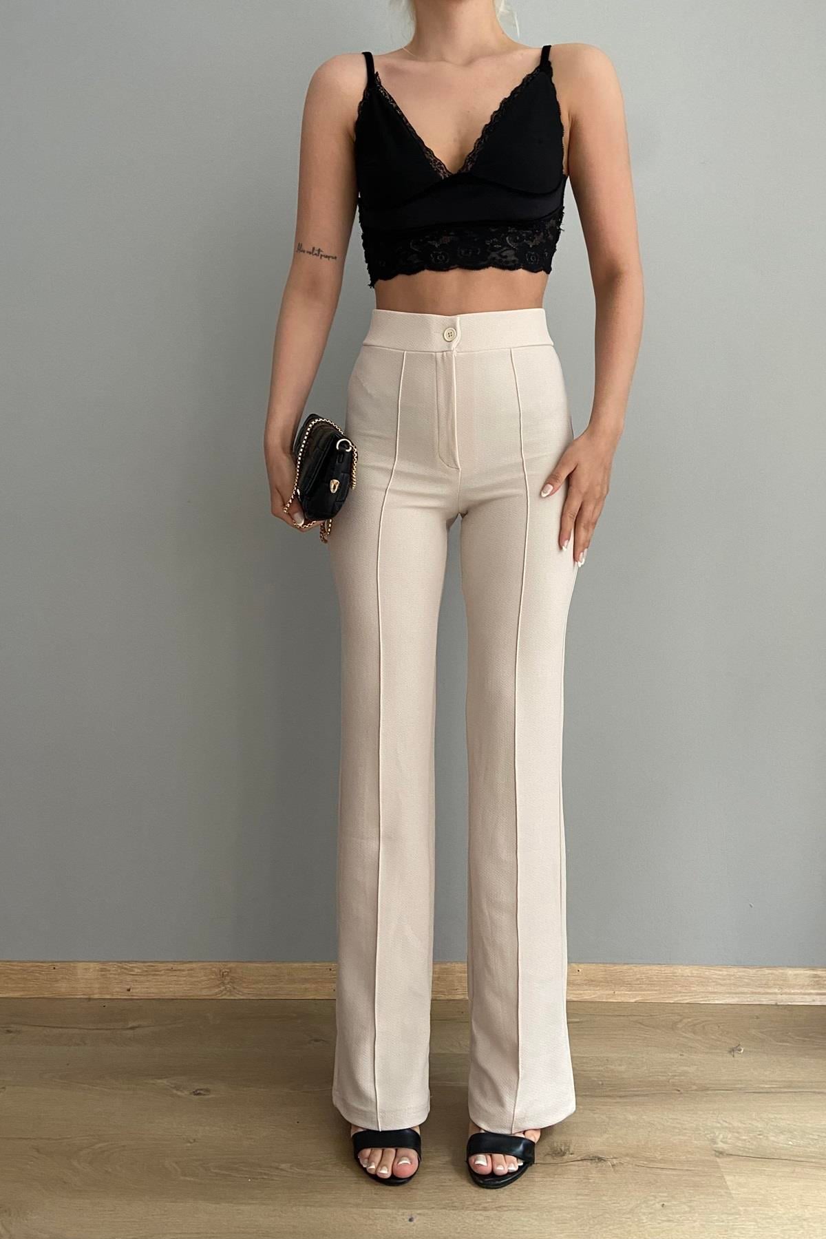 LİKRALI  PALAZZO PANTALON