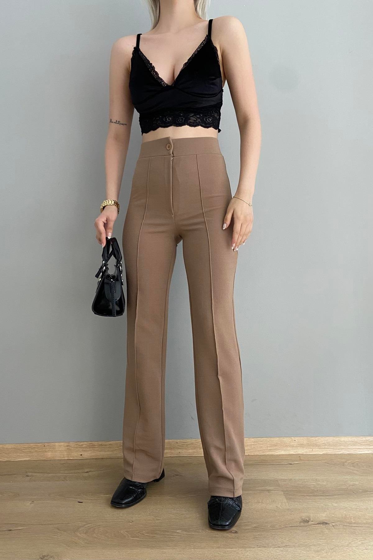 LİKRALI  PALAZZO PANTALON