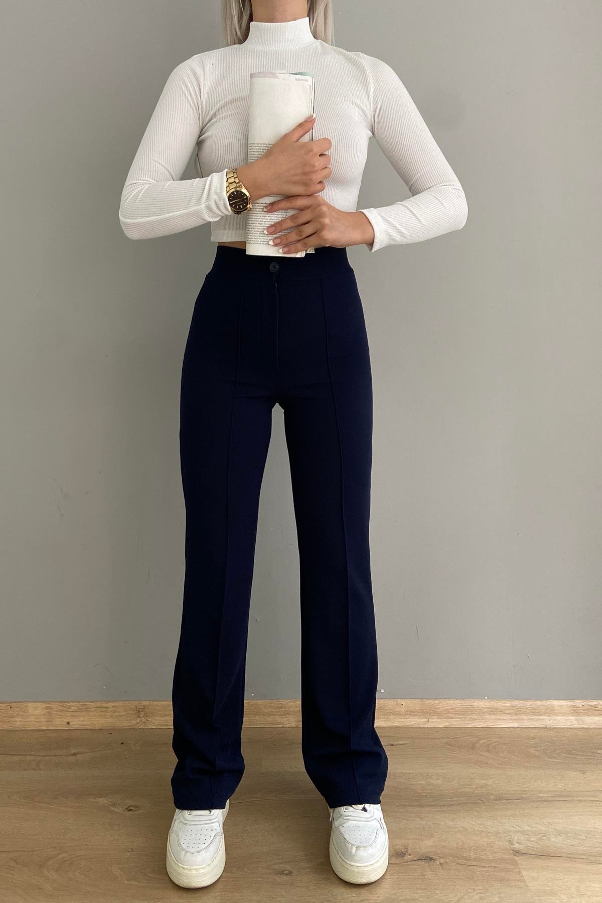 LİKRALI  PALAZZO PANTALON