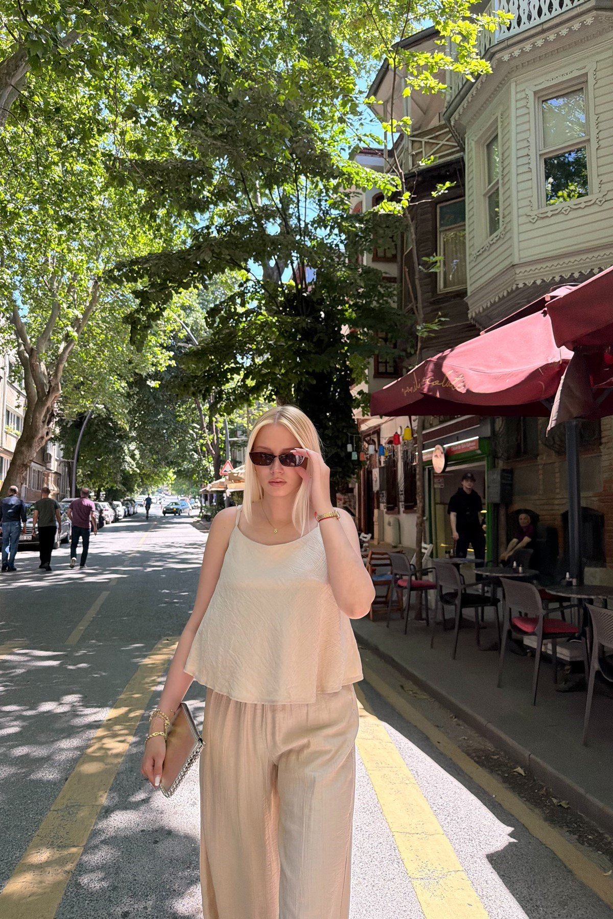 ASKILI BLUZ PANTOLON TAKIM