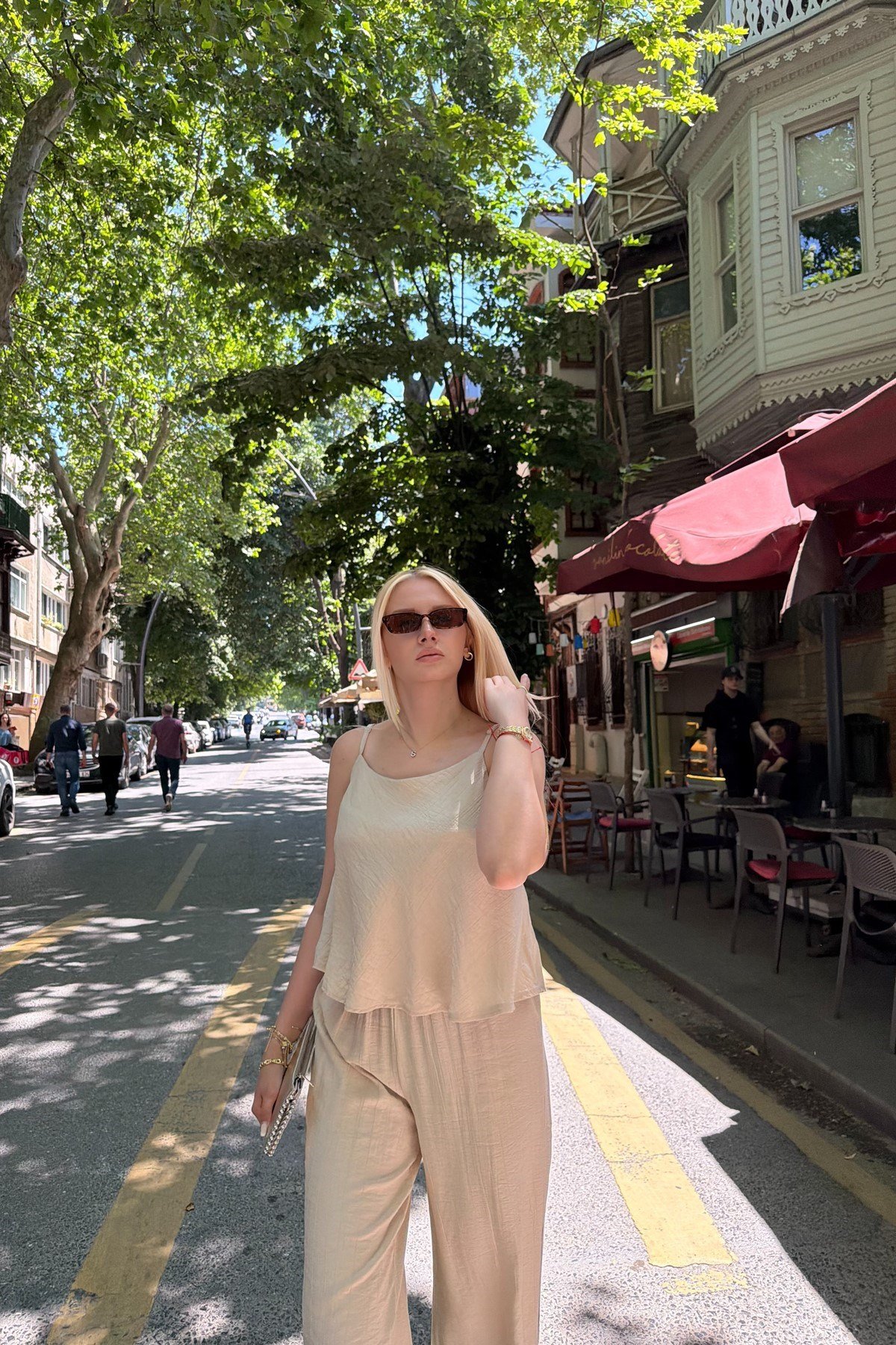 ASKILI BLUZ PANTOLON TAKIM
