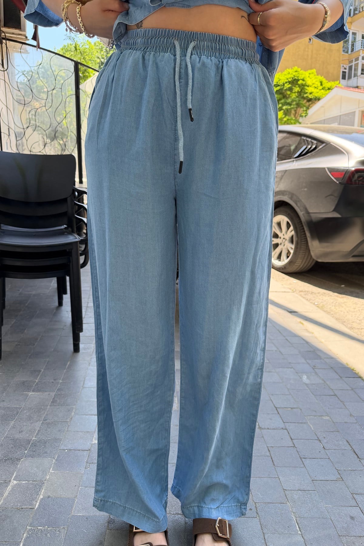 GÖMLEK PANTOLON TENCEL TAKIM
