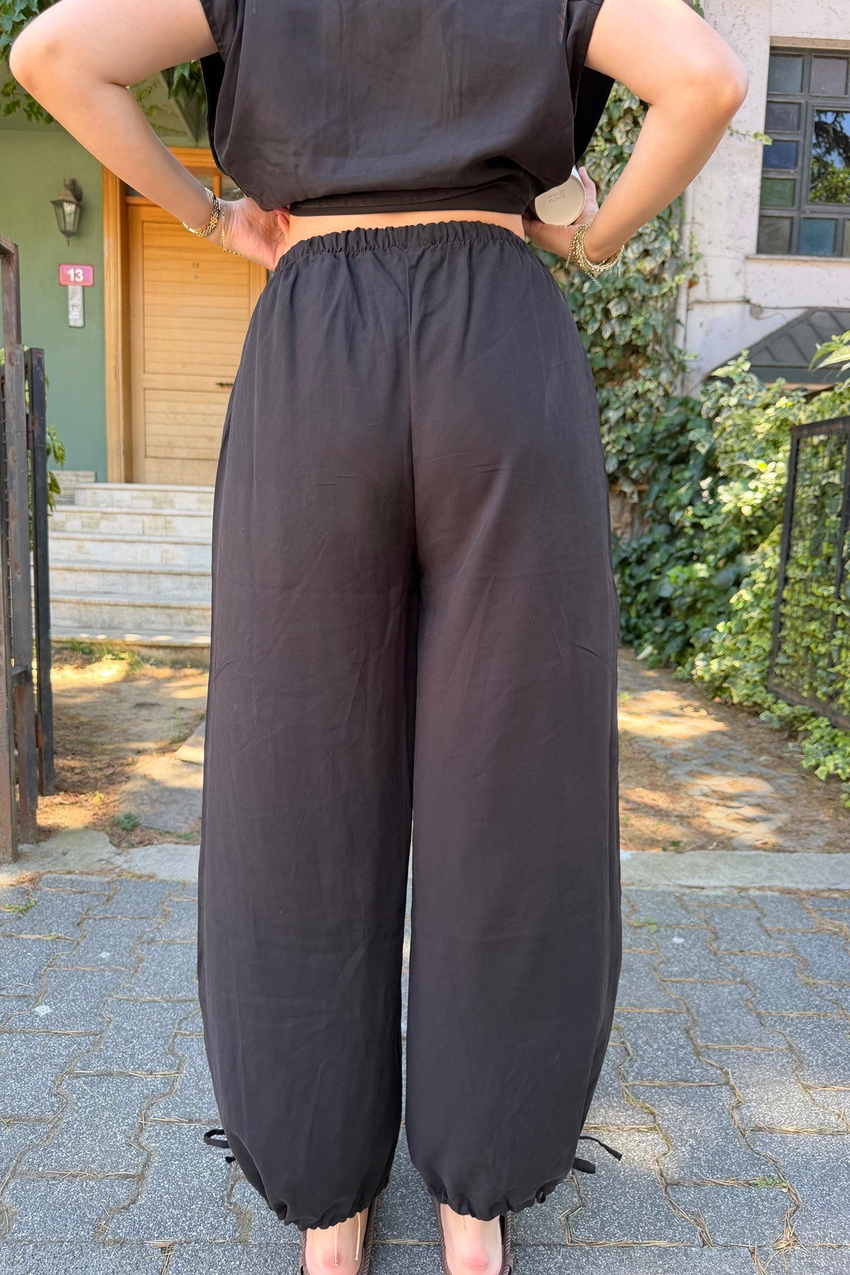 TENCEL ÇITÇITLI PANTOLON TAKIM