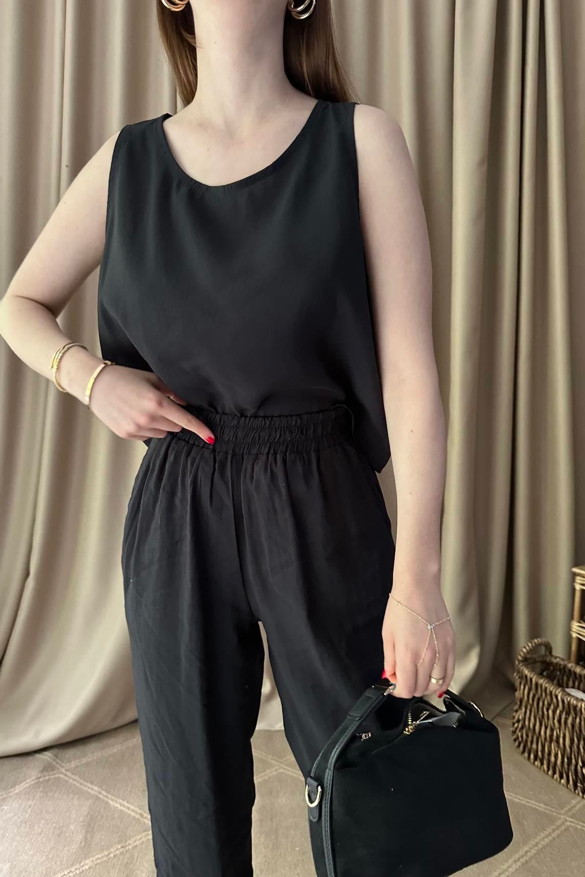 TENCEL PANTOLONLU TAKIM